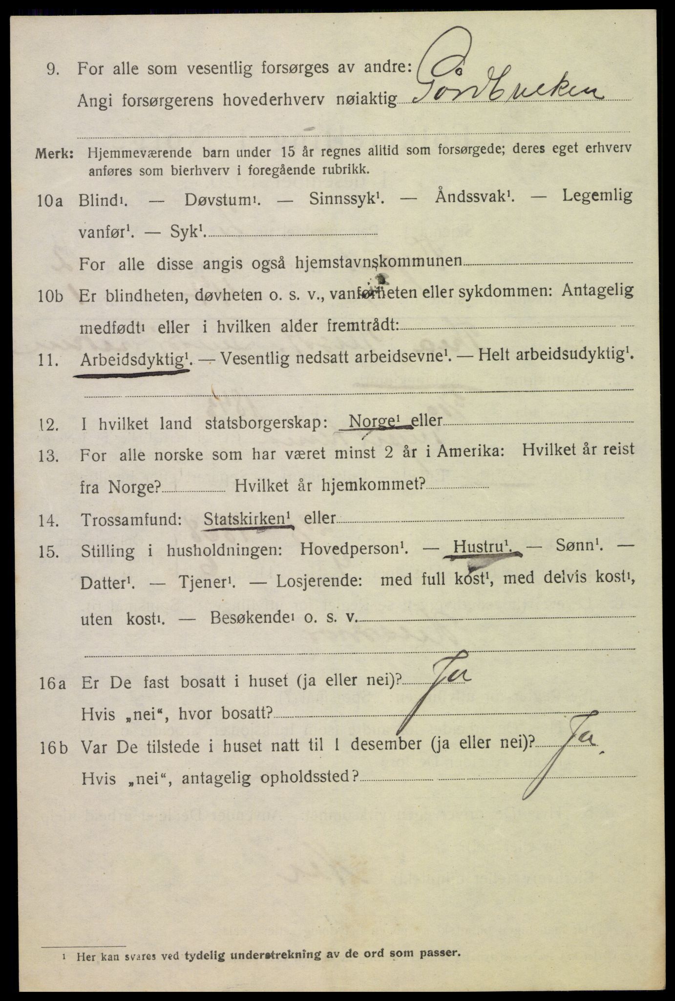 SAH, Folketelling 1920 for 0428 Trysil herred, 1920, s. 7590