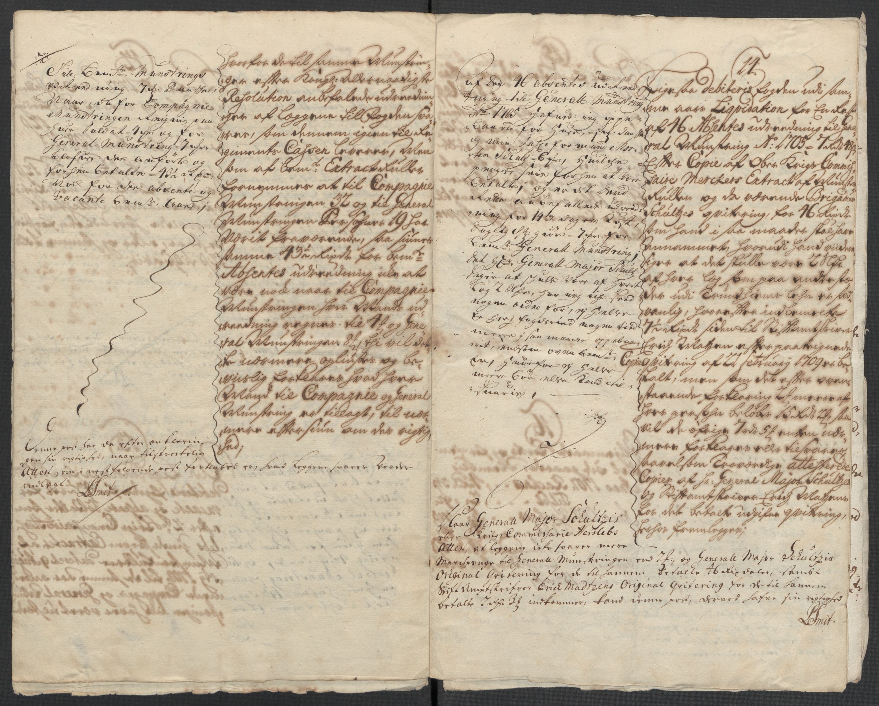 Rentekammeret inntil 1814, Reviderte regnskaper, Fogderegnskap, AV/RA-EA-4092/R55/L3658: Fogderegnskap Romsdal, 1707-1708, s. 353