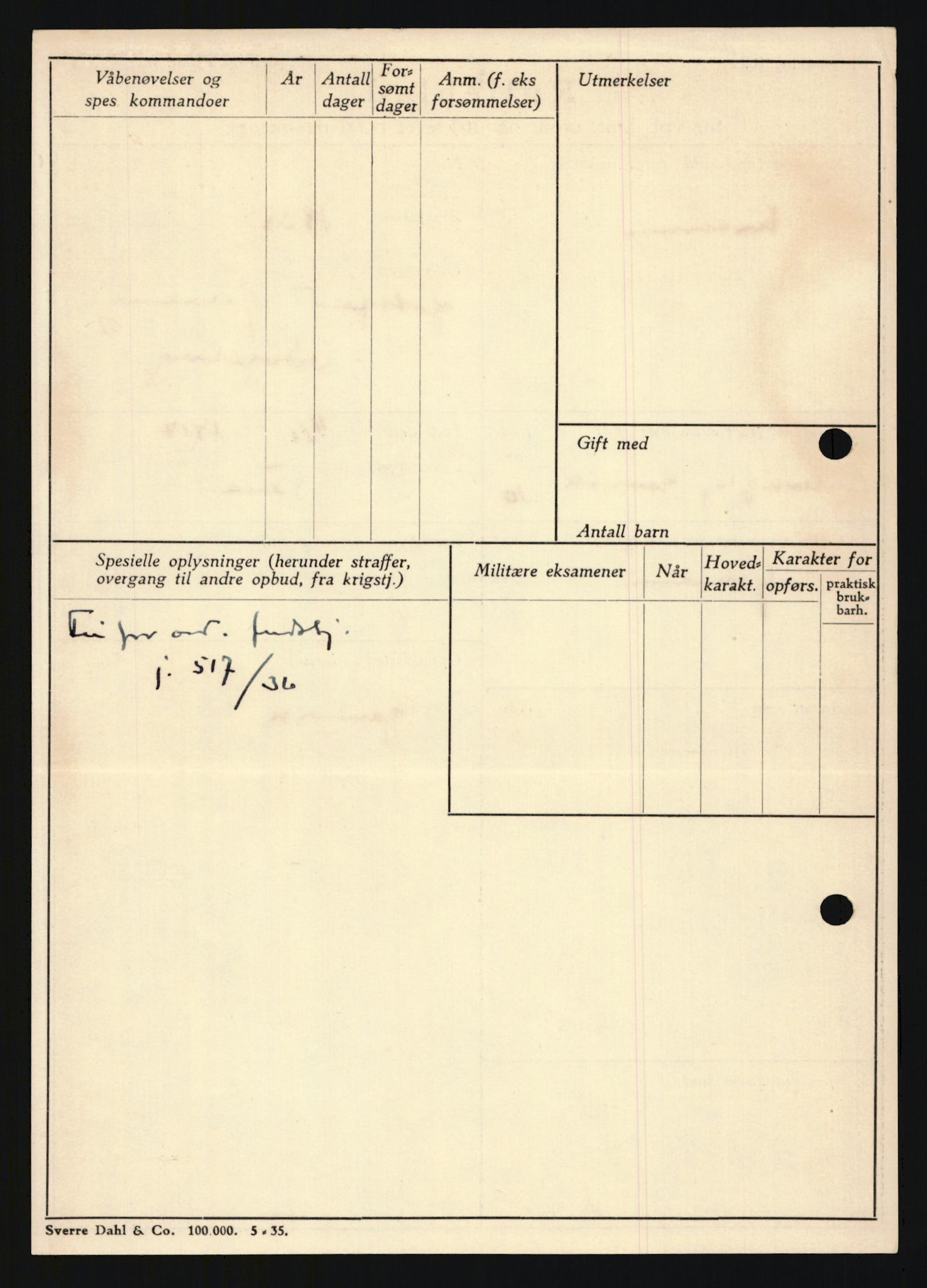 Forsvaret, Troms infanteriregiment nr. 16, AV/RA-RAFA-3146/P/Pa/L0019: Rulleblad for regimentets menige mannskaper, årsklasse 1935, 1935, s. 152