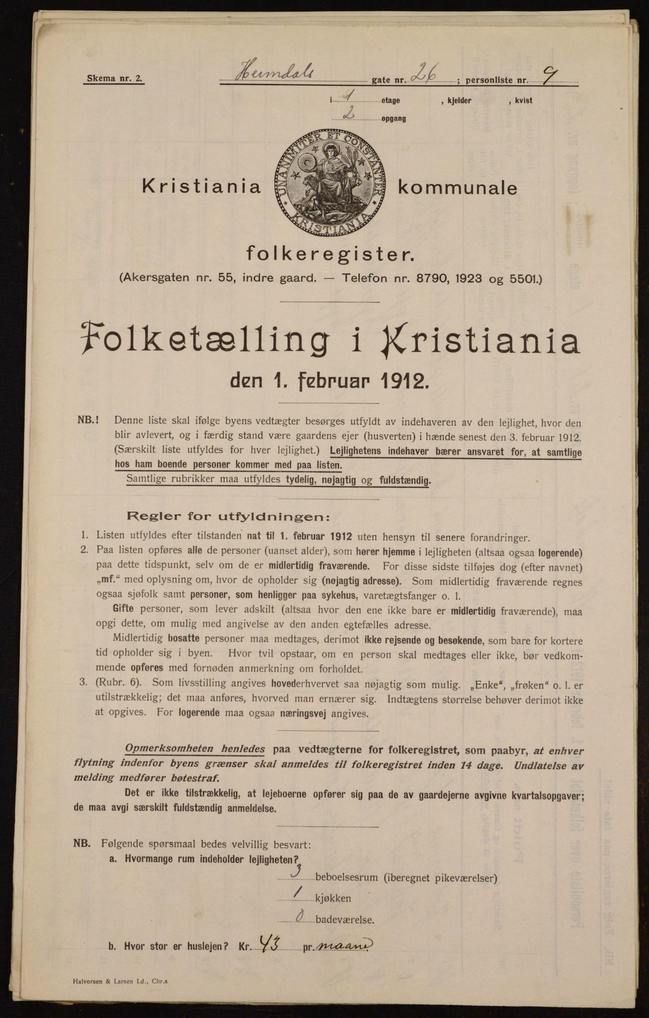 OBA, Kommunal folketelling 1.2.1912 for Kristiania, 1912, s. 37221