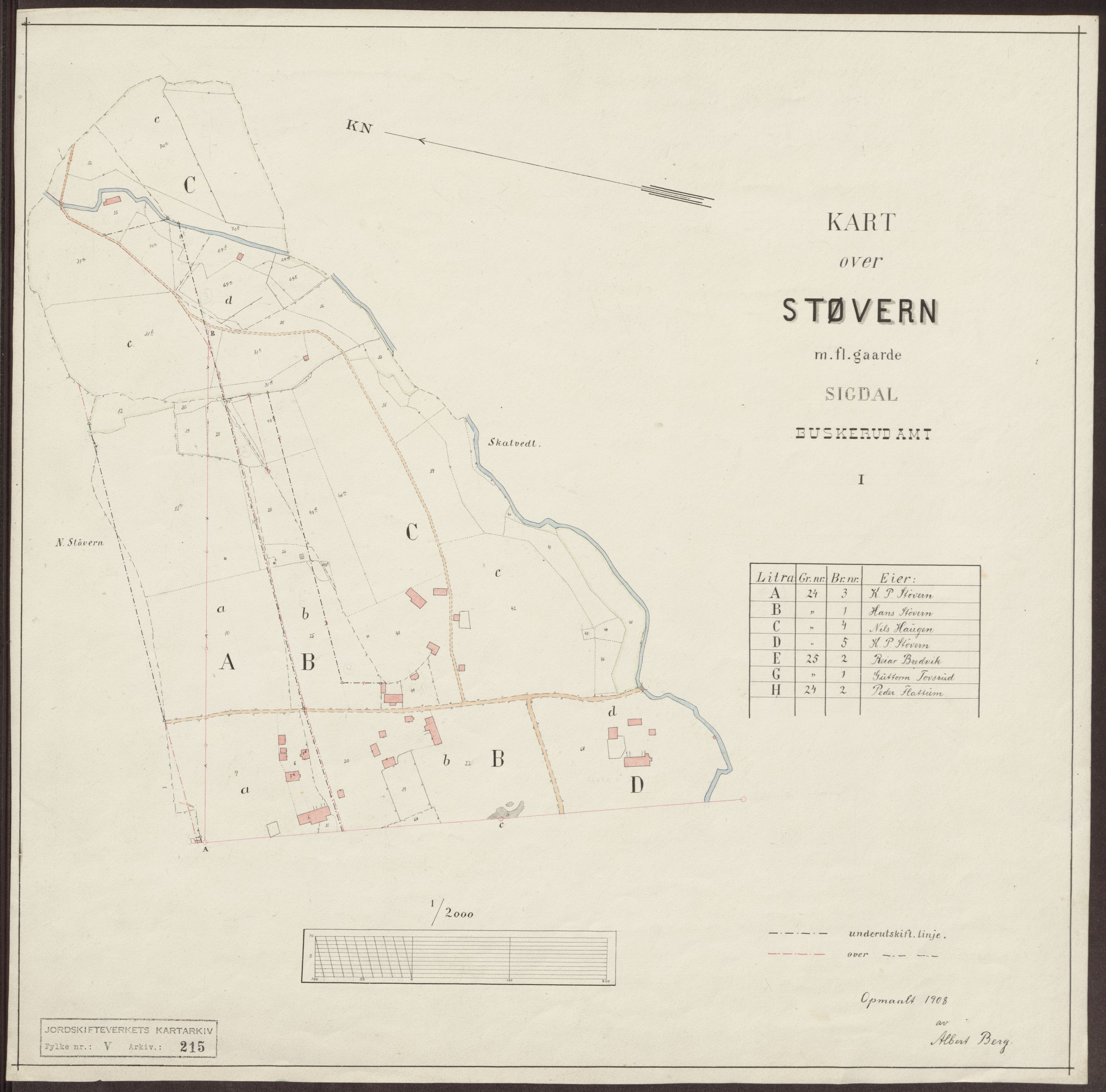 Jordskifteverkets kartarkiv, AV/RA-S-3929/T, 1859-1988, s. 307