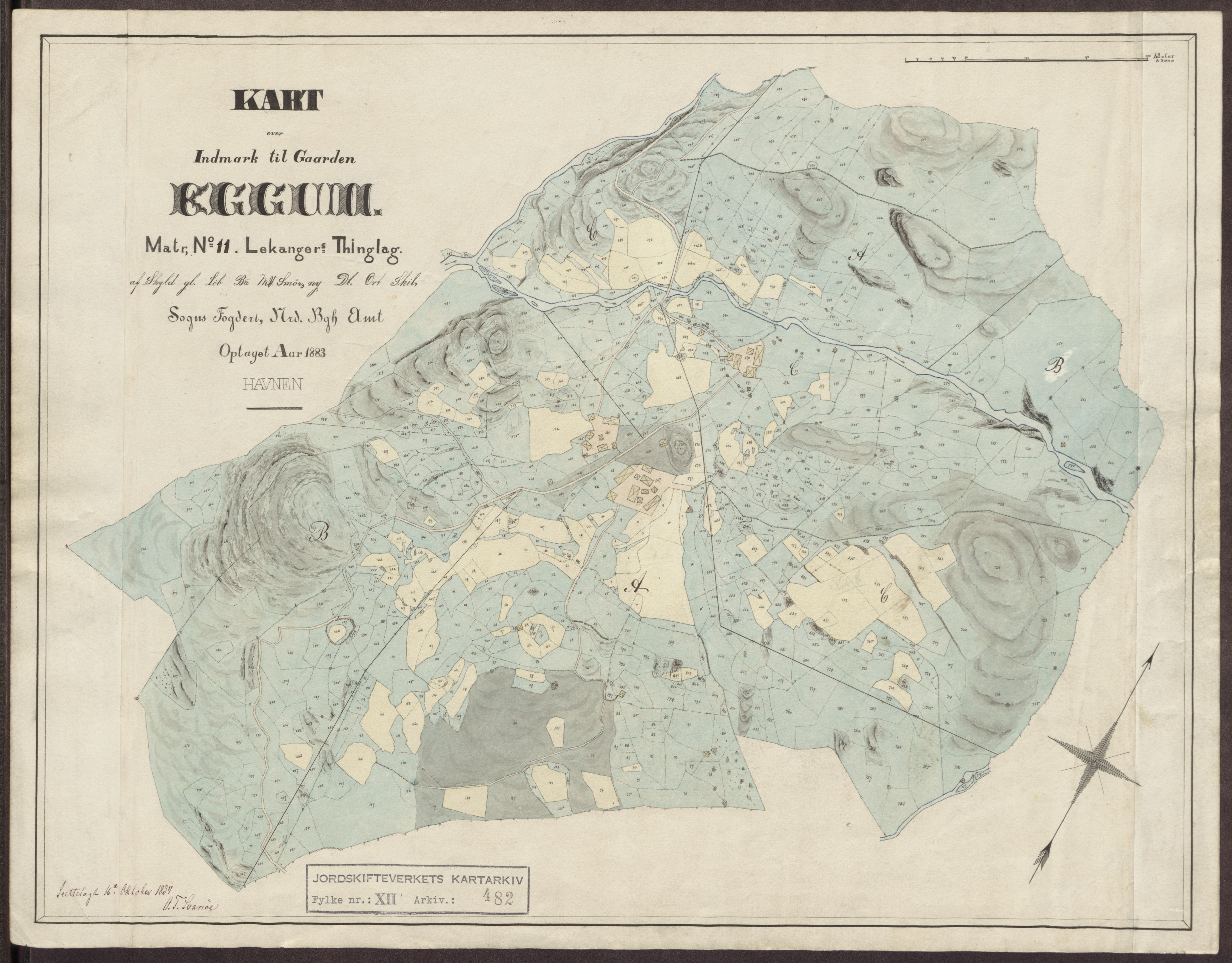 Jordskifteverkets kartarkiv, RA/S-3929/T, 1859-1988, s. 592