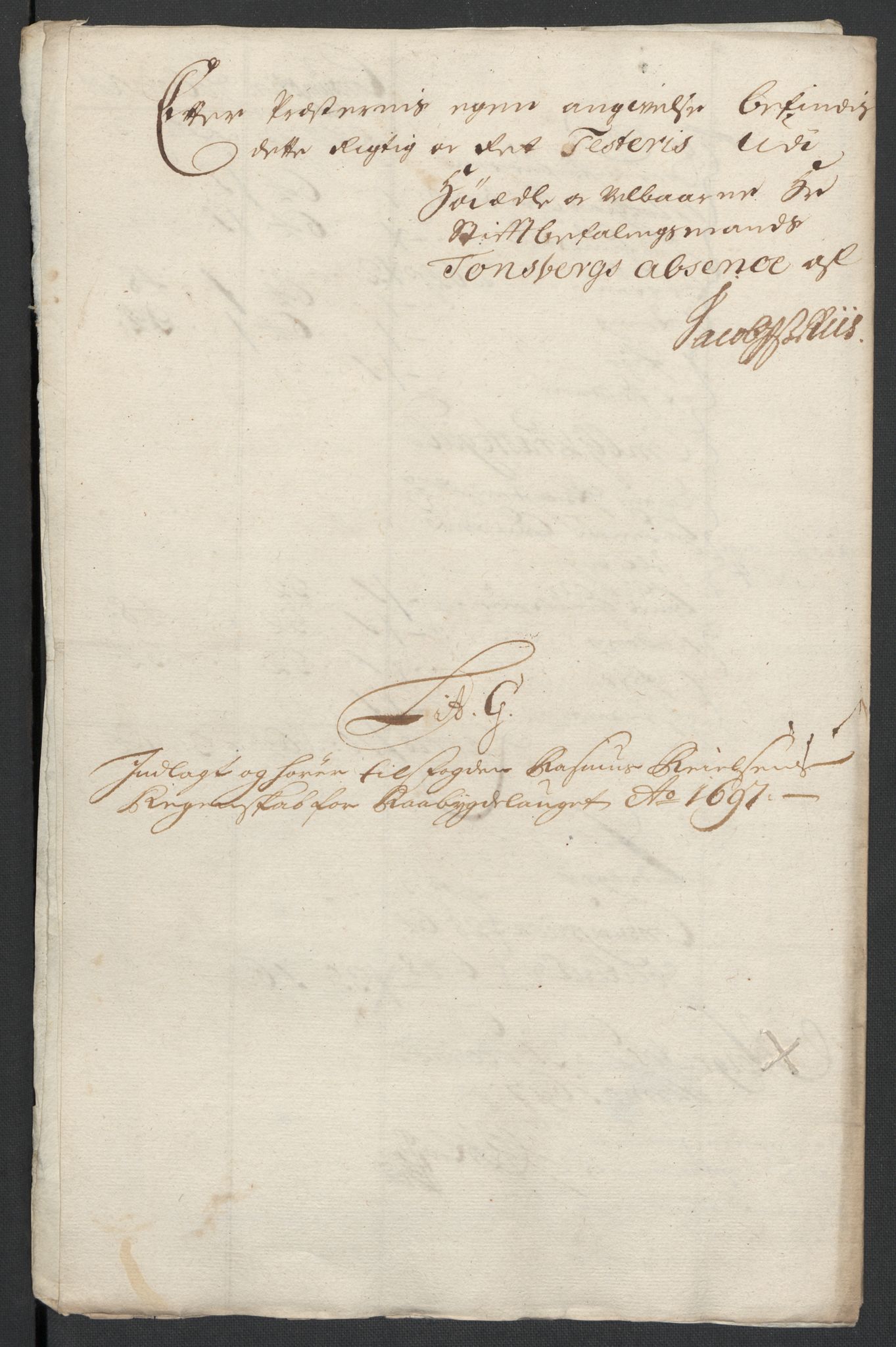 Rentekammeret inntil 1814, Reviderte regnskaper, Fogderegnskap, RA/EA-4092/R40/L2445: Fogderegnskap Råbyggelag, 1697-1699, s. 54