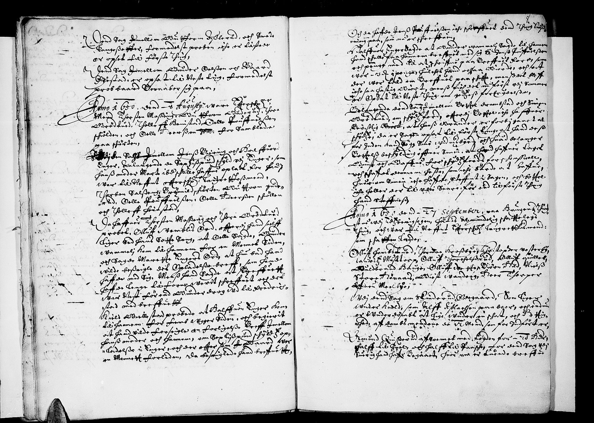 Heggen og Frøland sorenskriveri I, SAO/A-11556/F/Fb/L0001: Tingbok, 1650-1651, s. 7b-8a