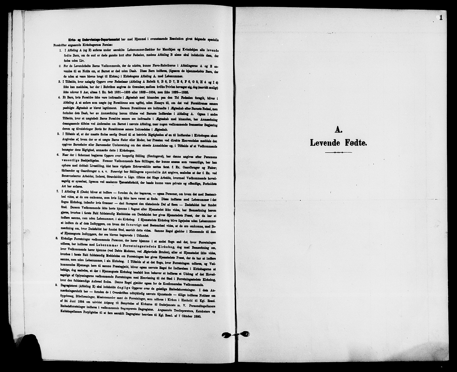 Solum kirkebøker, AV/SAKO-A-306/G/Ga/L0008: Klokkerbok nr. I 8, 1898-1909, s. 1