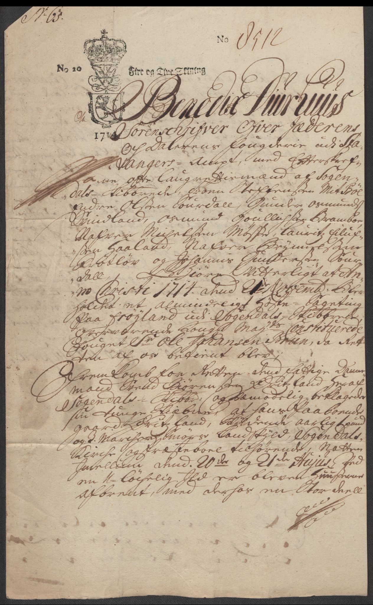 Rentekammeret inntil 1814, Reviderte regnskaper, Fogderegnskap, AV/RA-EA-4092/R46/L2740: Fogderegnskap Jæren og Dalane, 1715-1716, s. 268