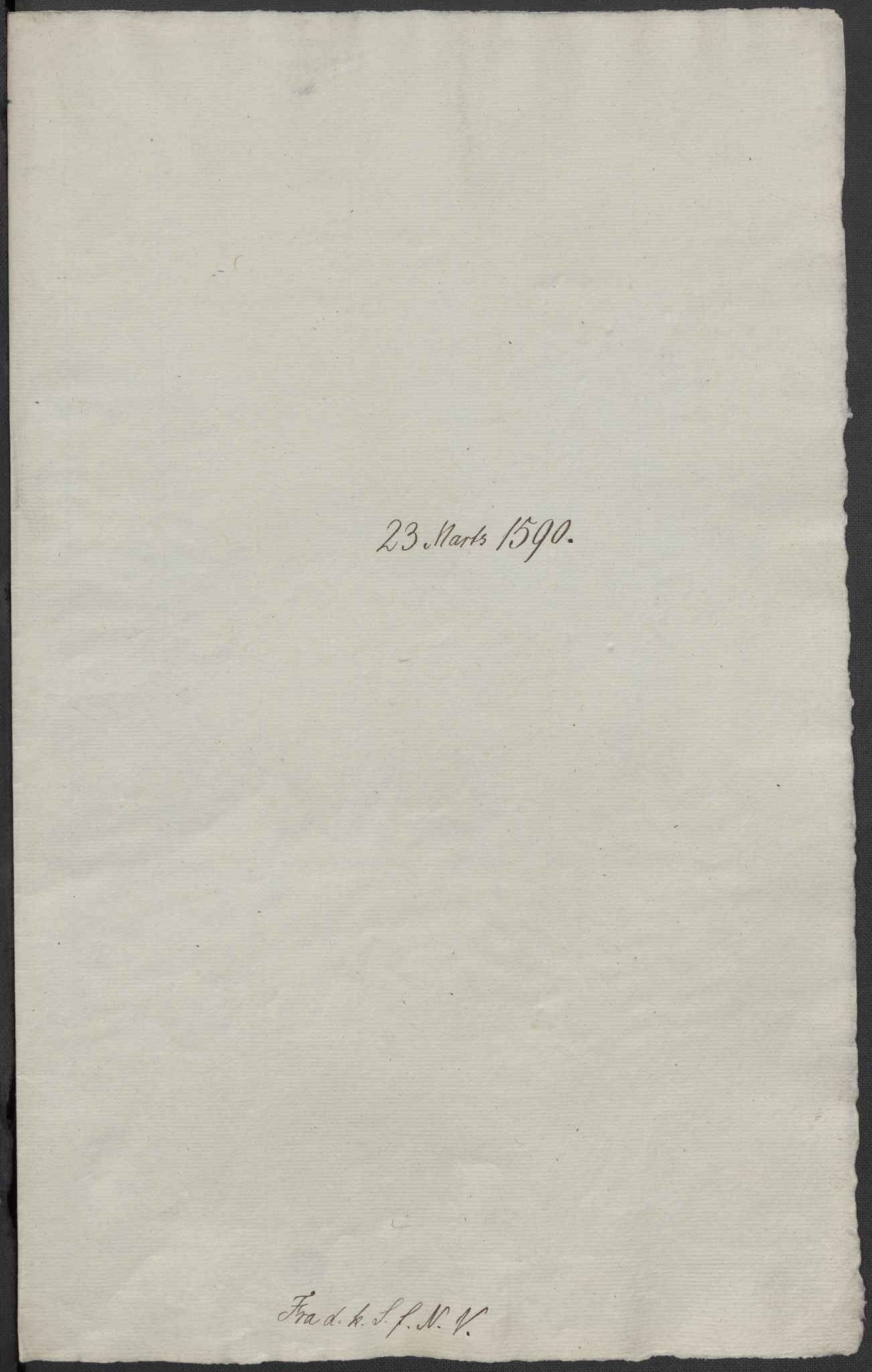 Riksarkivets diplomsamling, AV/RA-EA-5965/F02/L0091: Dokumenter, 1589-1590, s. 28