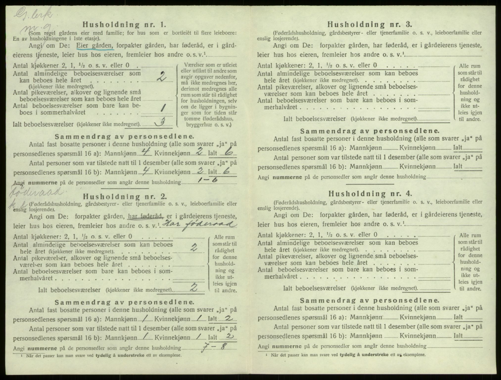 SAB, Folketelling 1920 for 1441 Selje herred, 1920, s. 673