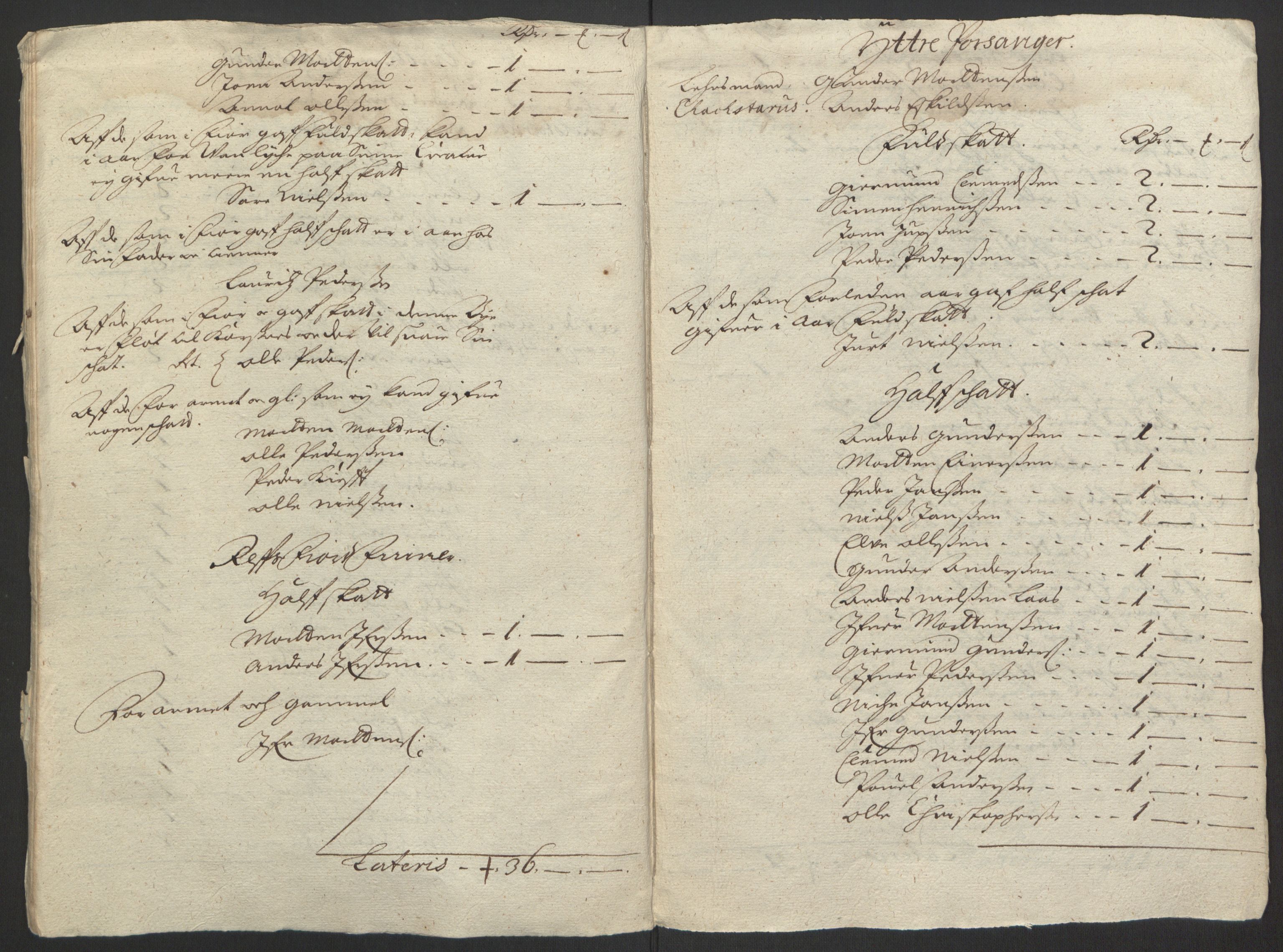 Rentekammeret inntil 1814, Reviderte regnskaper, Fogderegnskap, AV/RA-EA-4092/R69/L4851: Fogderegnskap Finnmark/Vardøhus, 1691-1700, s. 15
