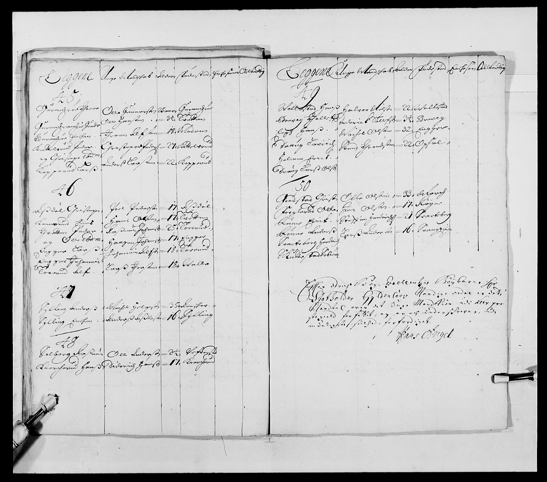 Kommanderende general (KG I) med Det norske krigsdirektorium, AV/RA-EA-5419/E/Ea/L0485: Akershusiske regiment, 1697-1706, s. 131