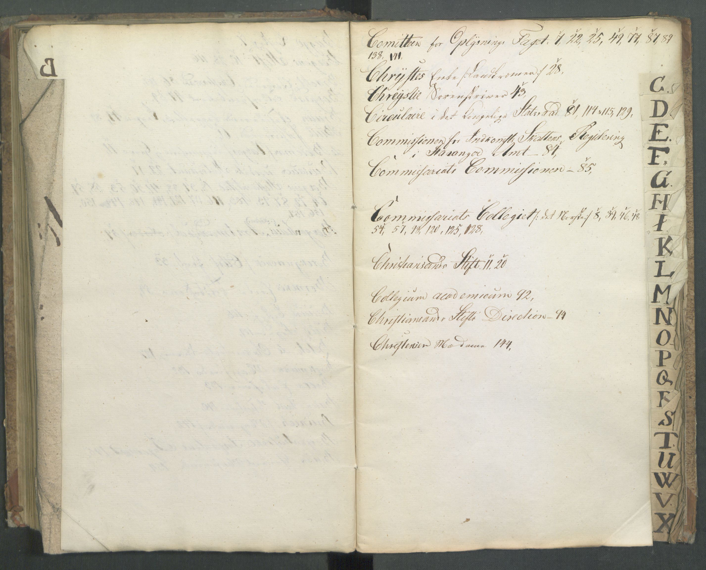 Departementene i 1814, AV/RA-S-3899/Fa/L0011: Bokholderkontoret - Kopibok, 1814, s. C