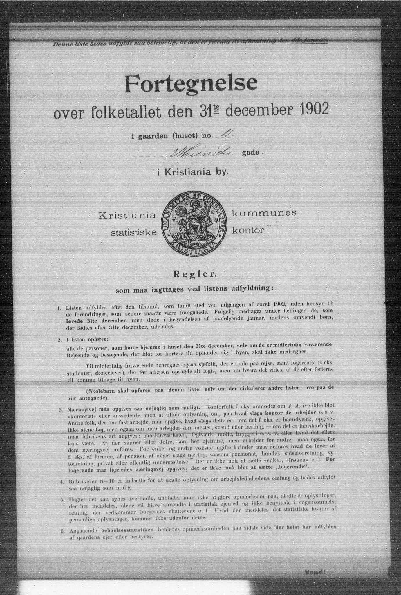 OBA, Kommunal folketelling 31.12.1902 for Kristiania kjøpstad, 1902, s. 12356