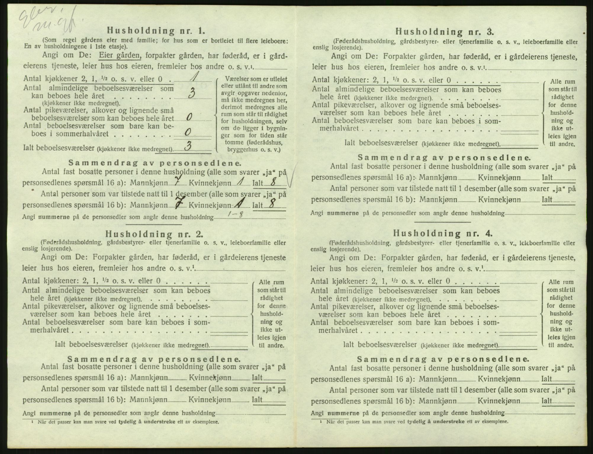 SAH, Folketelling 1920 for 0425 Åsnes herred, 1920, s. 61