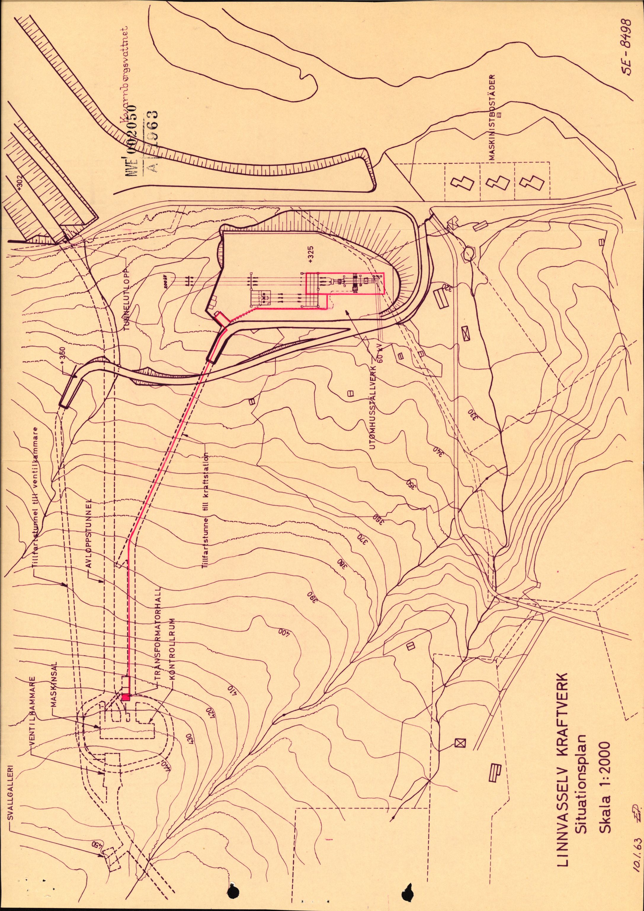 NVE, Administrasjonsdirektoratet 1961-1985, AV/RA-S-6097/D/Dc/Dca/L0088: Limingen / Kvarnbergsvatnet, 1957-1985, s. 308