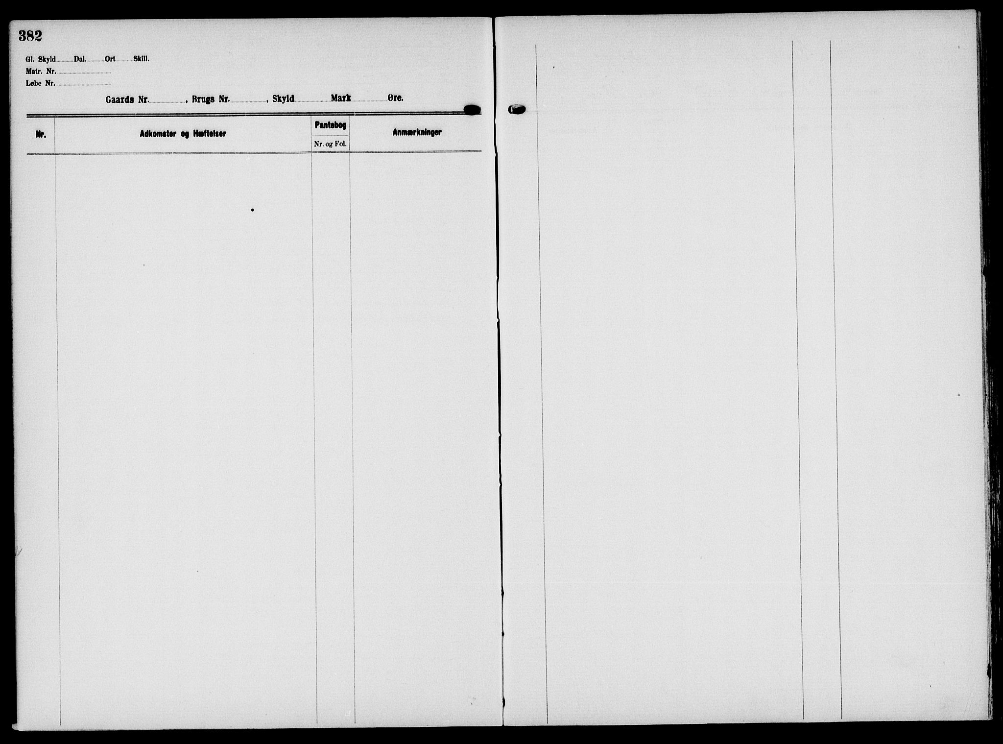 Solør tingrett, AV/SAH-TING-008/H/Ha/Hak/L0006: Panteregister nr. VI, 1900-1935, s. 382