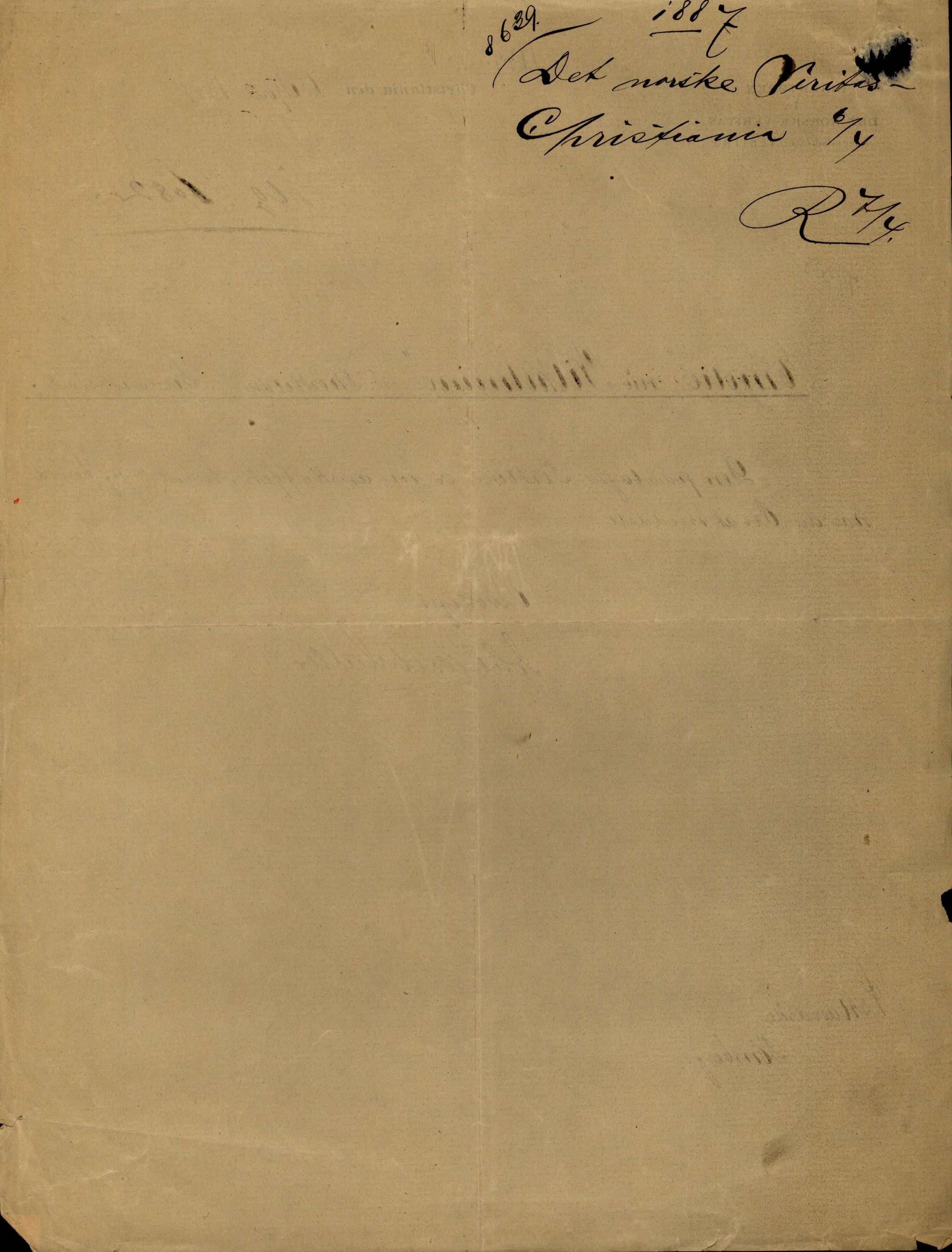 Pa 63 - Østlandske skibsassuranceforening, VEMU/A-1079/G/Ga/L0020/0001: Havaridokumenter / Tellus, Telanak, Wilhelmine, 1887, s. 118