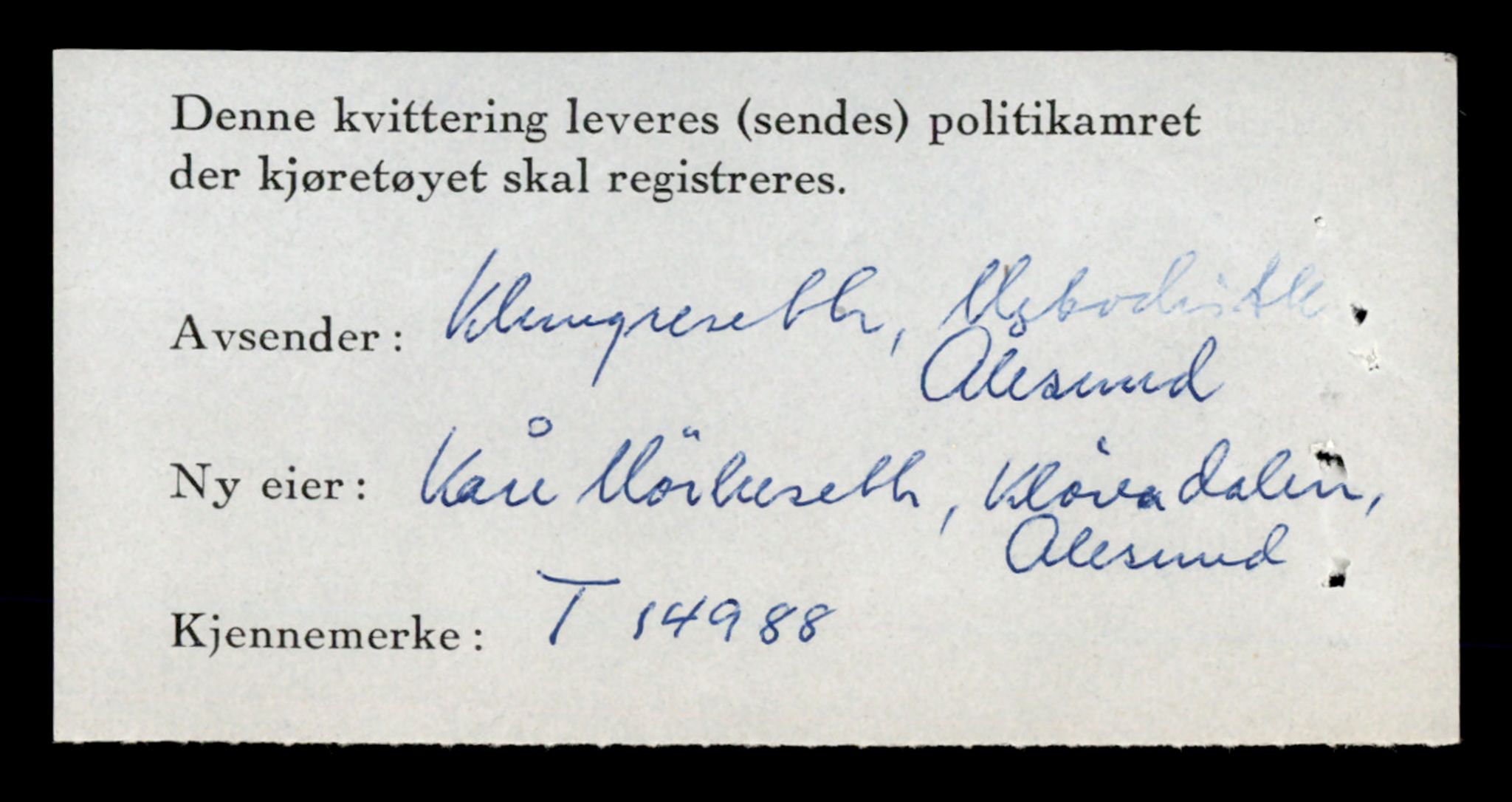 Møre og Romsdal vegkontor - Ålesund trafikkstasjon, AV/SAT-A-4099/F/Fe/L0049: Registreringskort for kjøretøy T 14864 - T 18613, 1927-1998, s. 2976