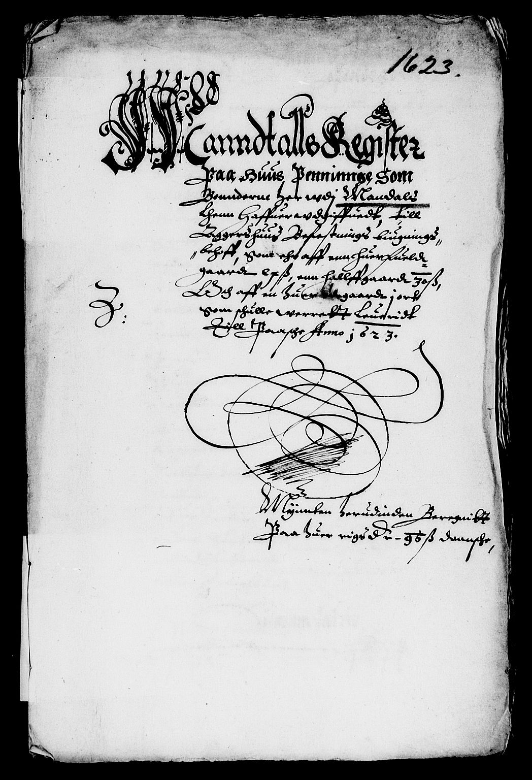 Rentekammeret inntil 1814, Reviderte regnskaper, Lensregnskaper, AV/RA-EA-5023/R/Rb/Rba/L0067: Akershus len, 1623-1624