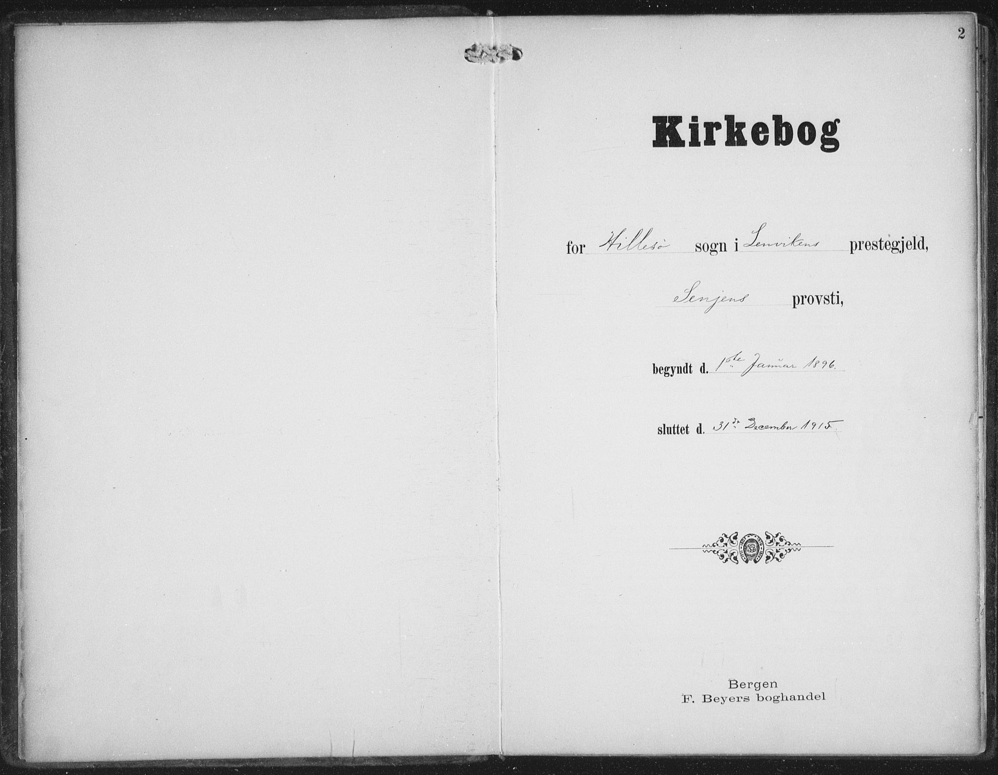 Lenvik sokneprestembete, SATØ/S-1310/H/Ha/Haa/L0015kirke: Ministerialbok nr. 15, 1896-1915, s. 2