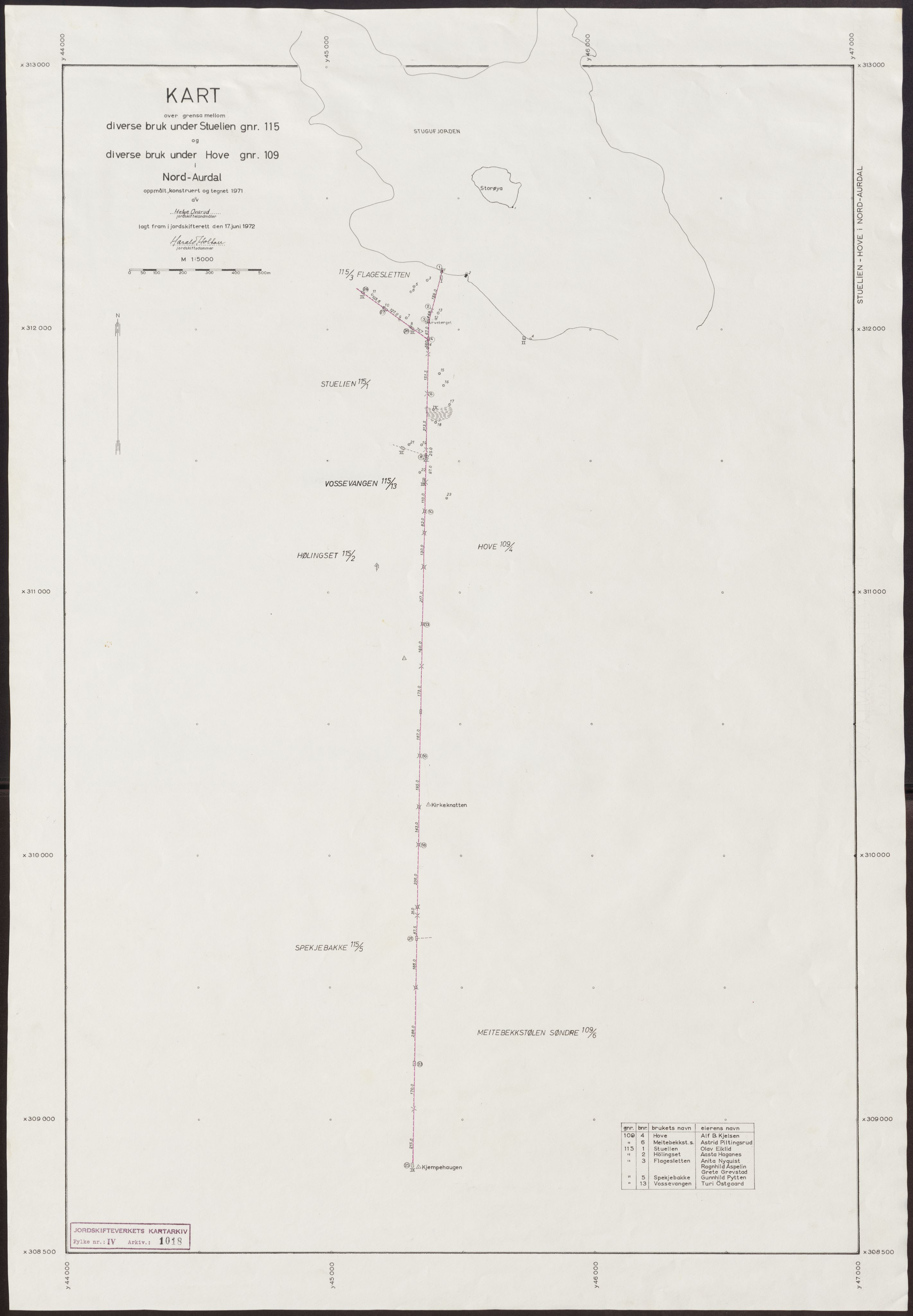 Jordskifteverkets kartarkiv, RA/S-3929/T, 1859-1988, s. 1278