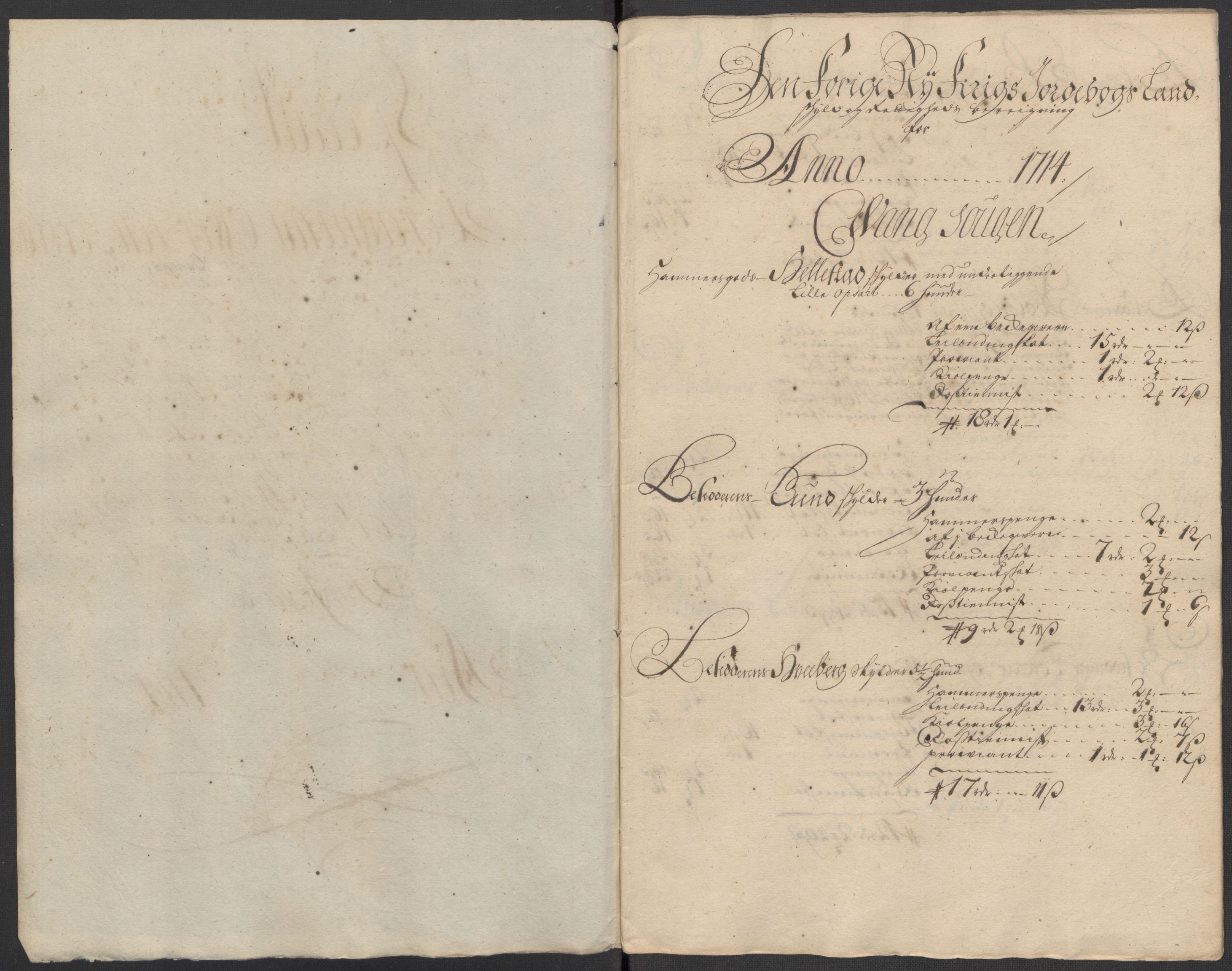 Rentekammeret inntil 1814, Reviderte regnskaper, Fogderegnskap, RA/EA-4092/R16/L1051: Fogderegnskap Hedmark, 1714, s. 262