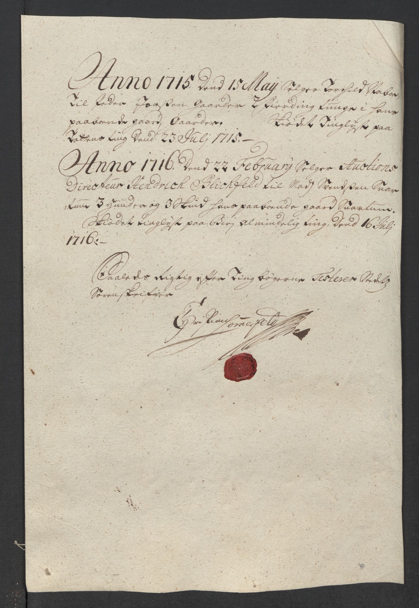 Rentekammeret inntil 1814, Reviderte regnskaper, Fogderegnskap, AV/RA-EA-4092/R18/L1315: Fogderegnskap Hadeland, Toten og Valdres, 1716, s. 396