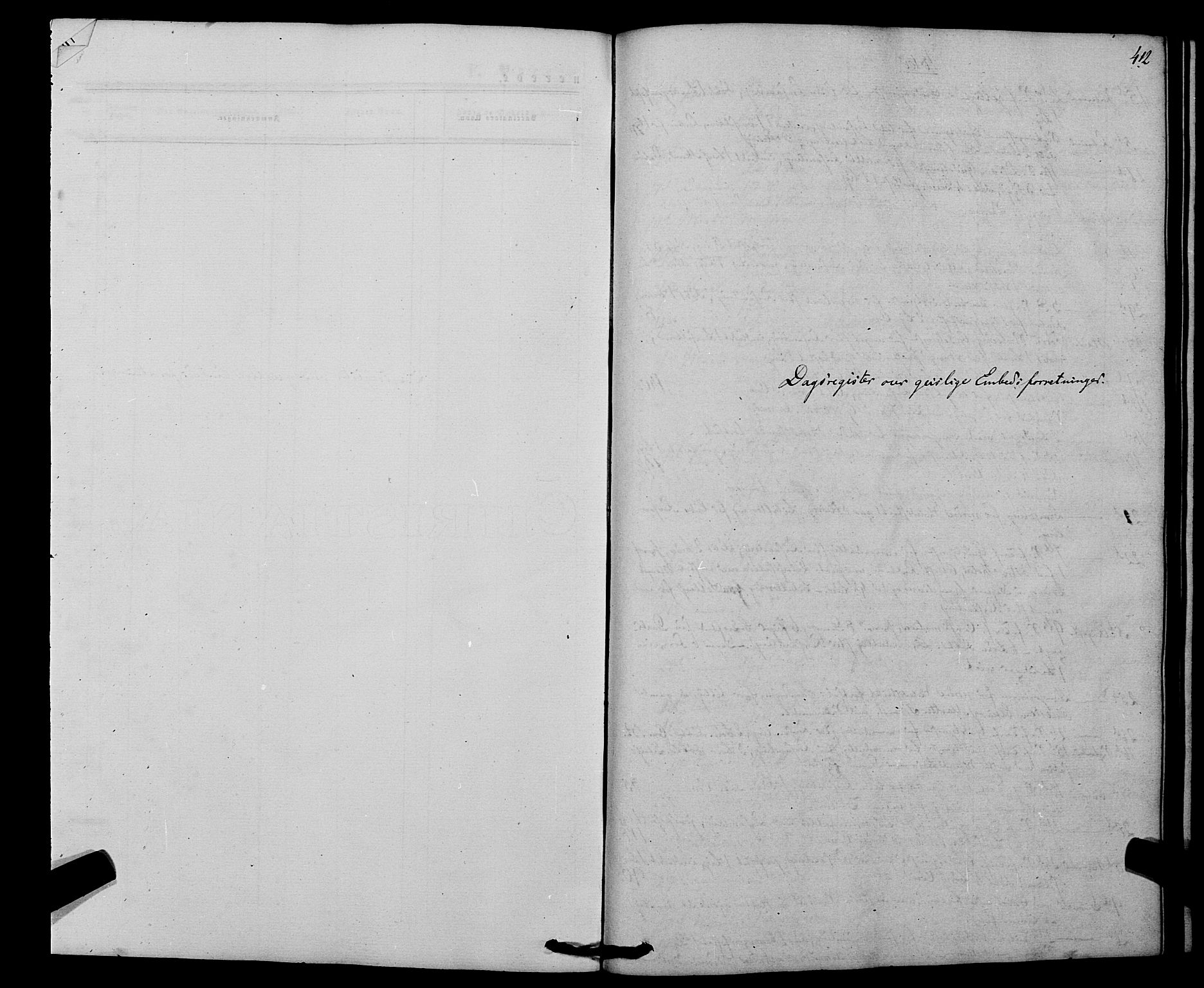 Hurdal prestekontor Kirkebøker, SAO/A-10889/F/Fb/L0002: Ministerialbok nr. II 2, 1860-1877, s. 412
