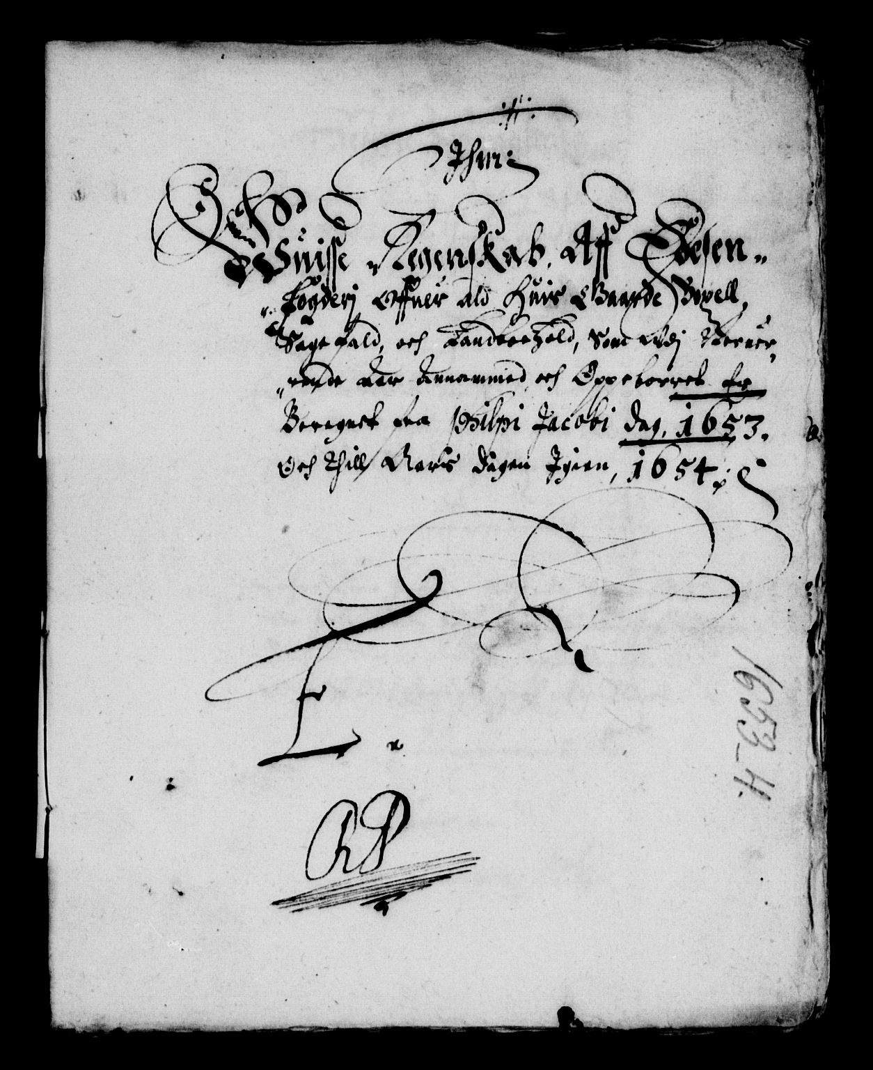 Rentekammeret inntil 1814, Reviderte regnskaper, Lensregnskaper, AV/RA-EA-5023/R/Rb/Rbw/L0111: Trondheim len, 1652-1654