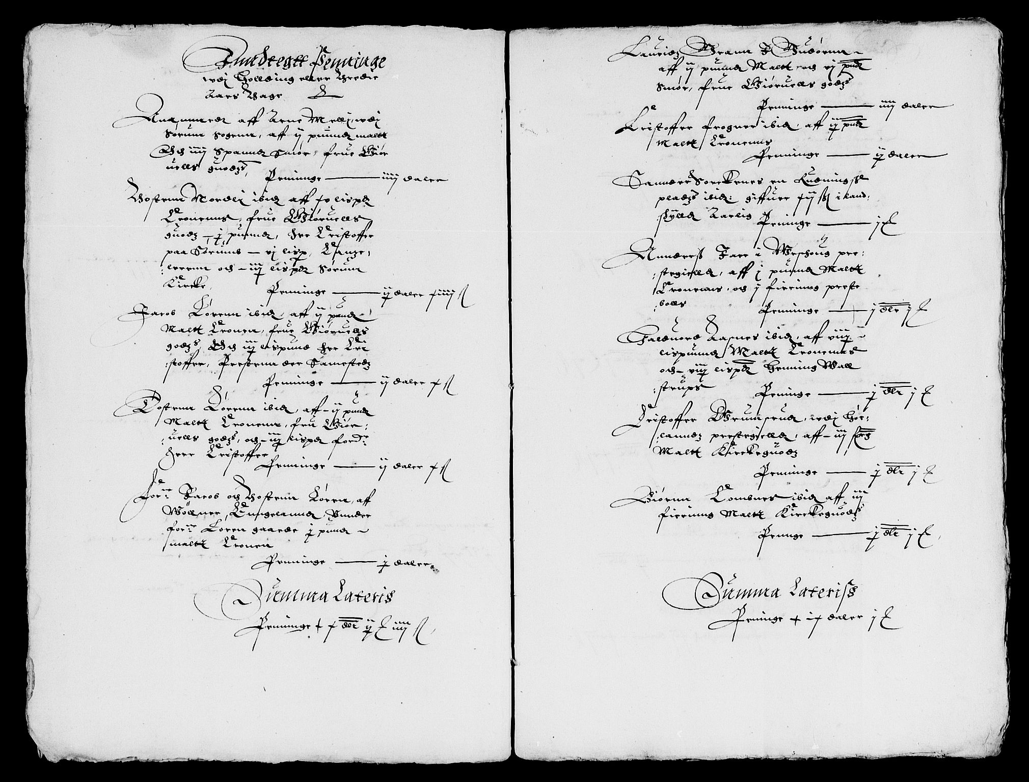 Rentekammeret inntil 1814, Reviderte regnskaper, Lensregnskaper, AV/RA-EA-5023/R/Rb/Rba/L0039: Akershus len, 1616-1617