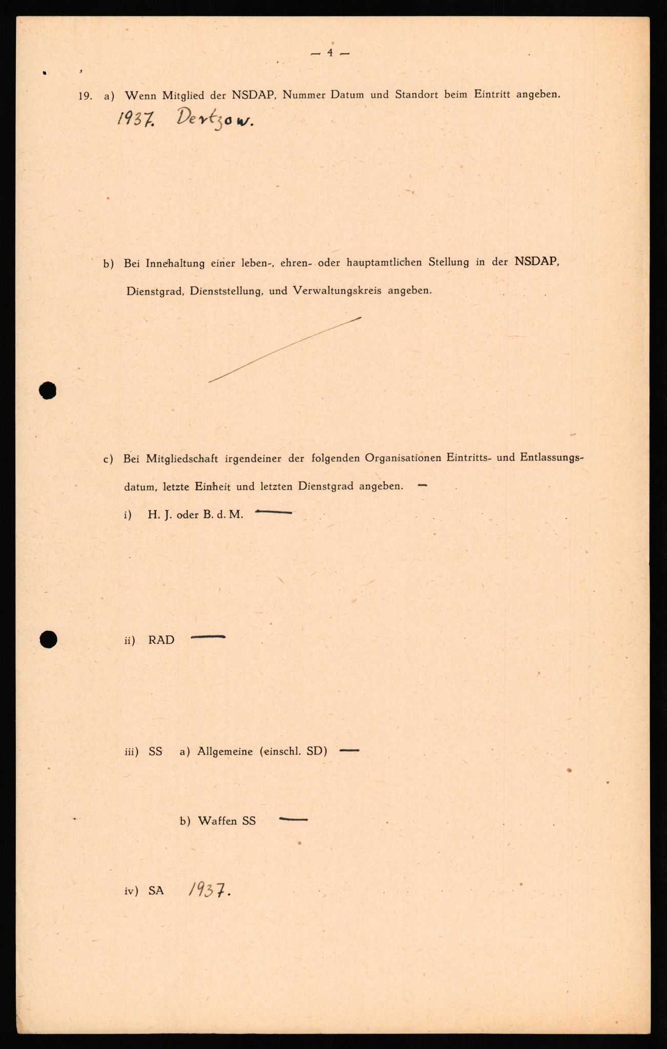 Forsvaret, Forsvarets overkommando II, AV/RA-RAFA-3915/D/Db/L0028: CI Questionaires. Tyske okkupasjonsstyrker i Norge. Tyskere., 1945-1946, s. 207