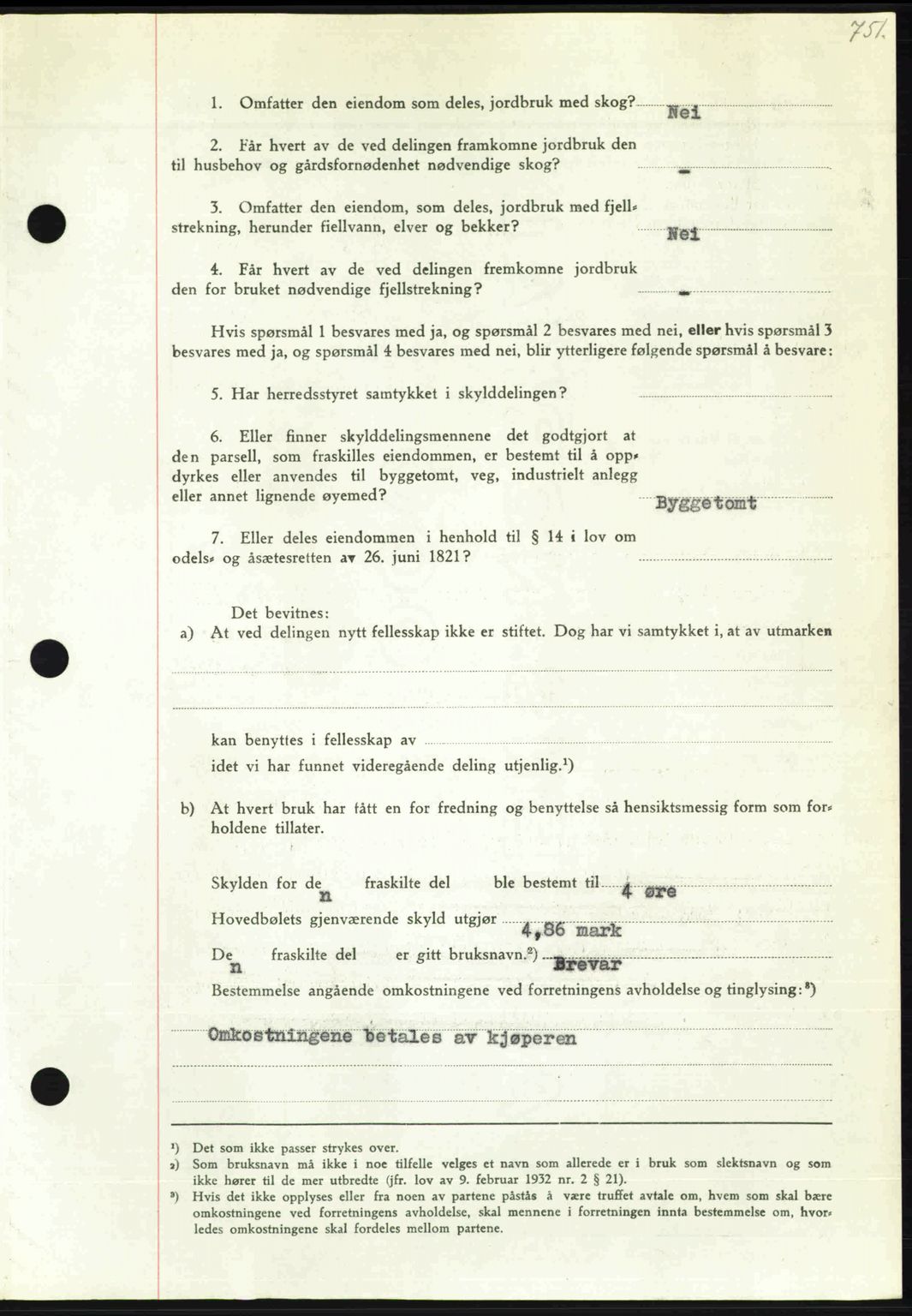 Nordmøre sorenskriveri, AV/SAT-A-4132/1/2/2Ca: Pantebok nr. A104, 1947-1947, Dagboknr: 996/1947