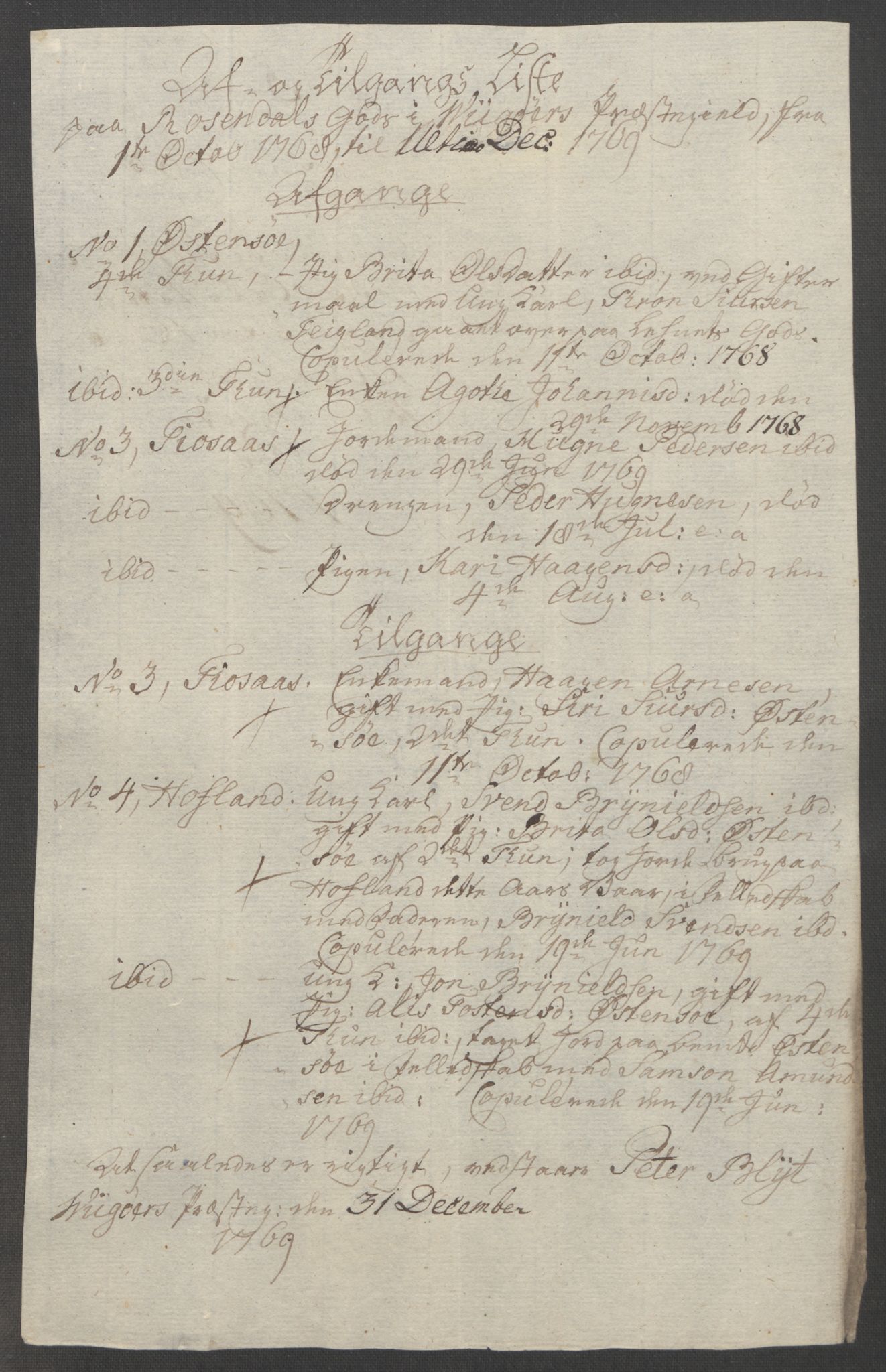 Rentekammeret inntil 1814, Reviderte regnskaper, Fogderegnskap, RA/EA-4092/R49/L3157: Ekstraskatten Rosendal Baroni, 1762-1772, s. 264