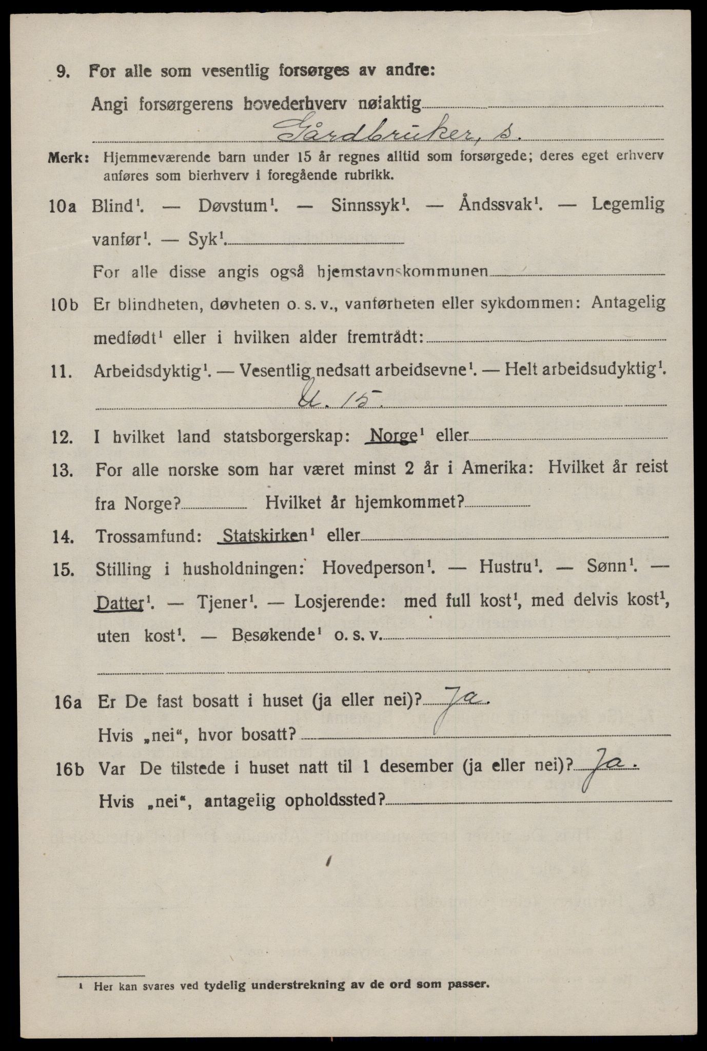 SAST, Folketelling 1920 for 1111 Sokndal herred, 1920, s. 2886