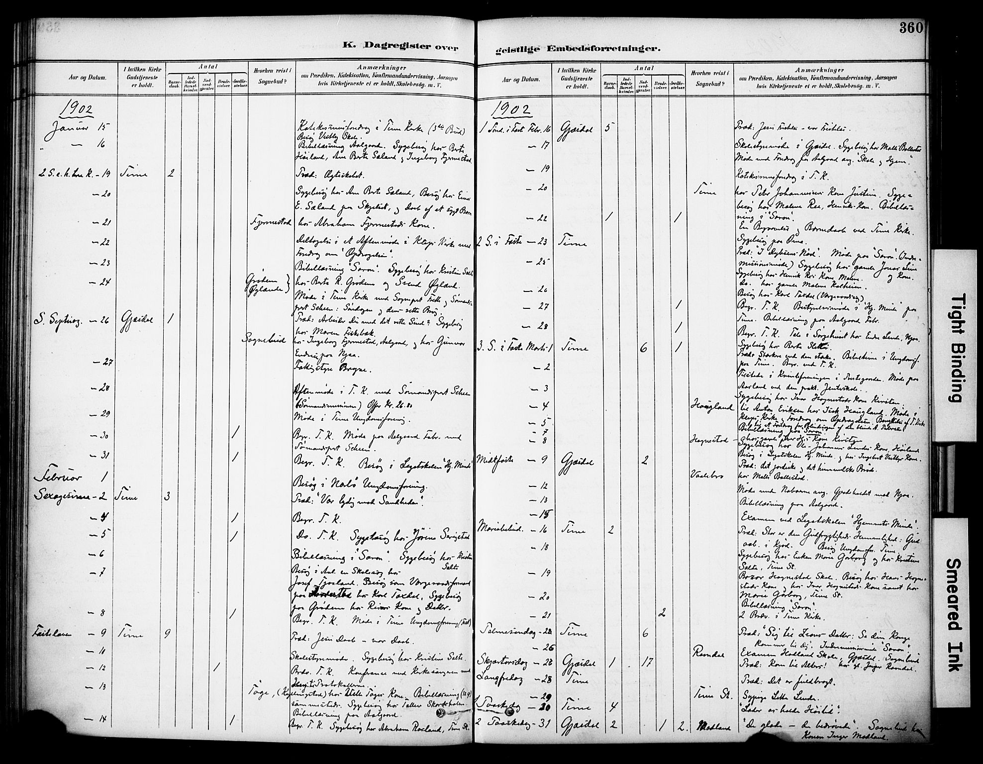 Lye sokneprestkontor, AV/SAST-A-101794/001/30BA/L0011: Ministerialbok nr. A 9, 1893-1903, s. 360