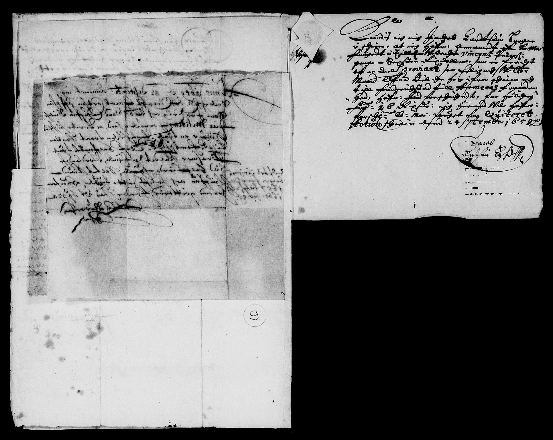 Rentekammeret inntil 1814, Reviderte regnskaper, Lensregnskaper, AV/RA-EA-5023/R/Rb/Rbp/L0045: Bratsberg len, 1657-1659