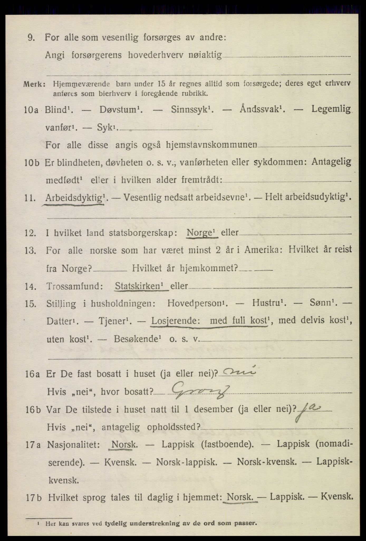 SAT, Folketelling 1920 for 1742 Grong herred, 1920, s. 5624