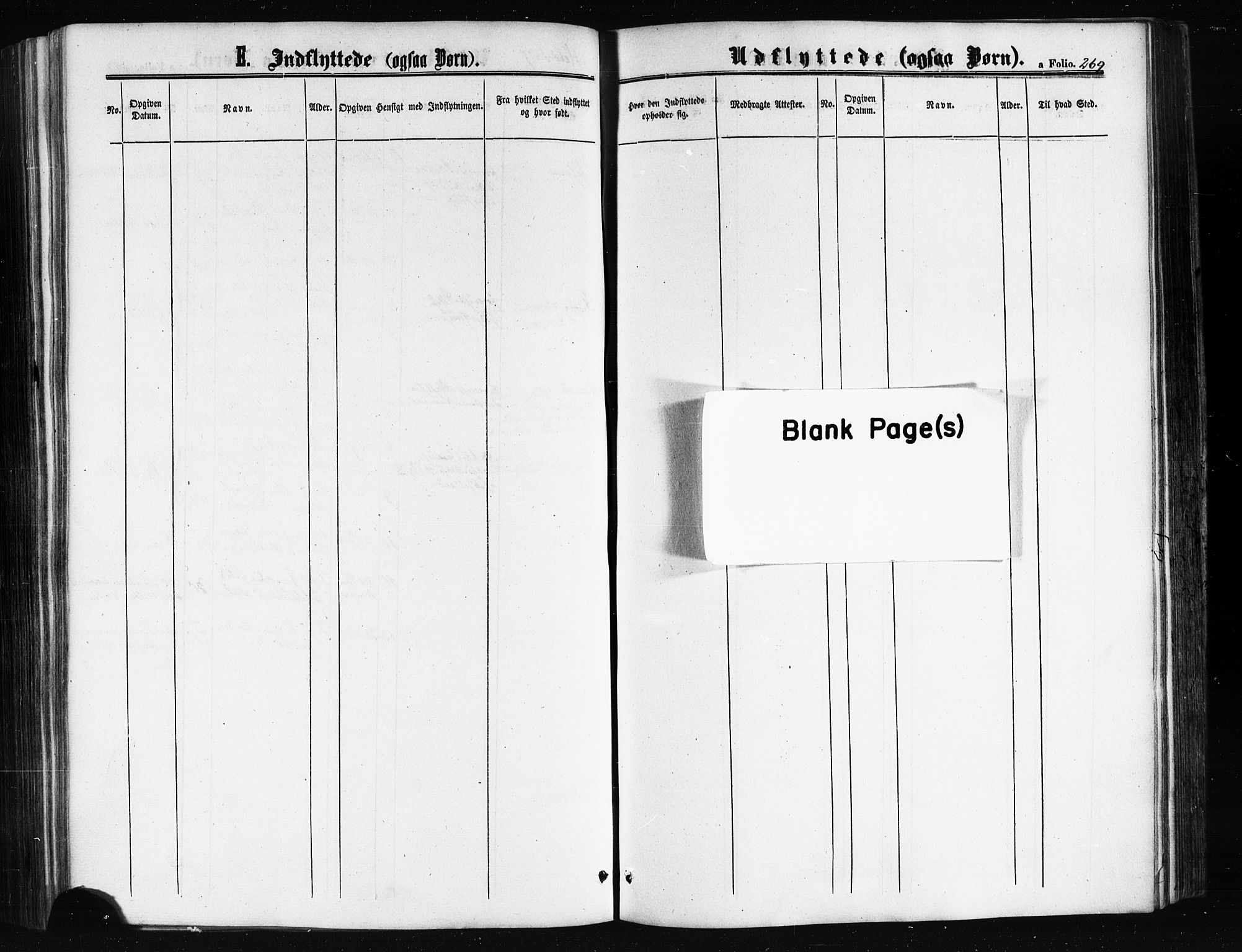 Ministerialprotokoller, klokkerbøker og fødselsregistre - Nordland, AV/SAT-A-1459/841/L0607: Ministerialbok nr. 841A11 /2, 1863-1877, s. 269