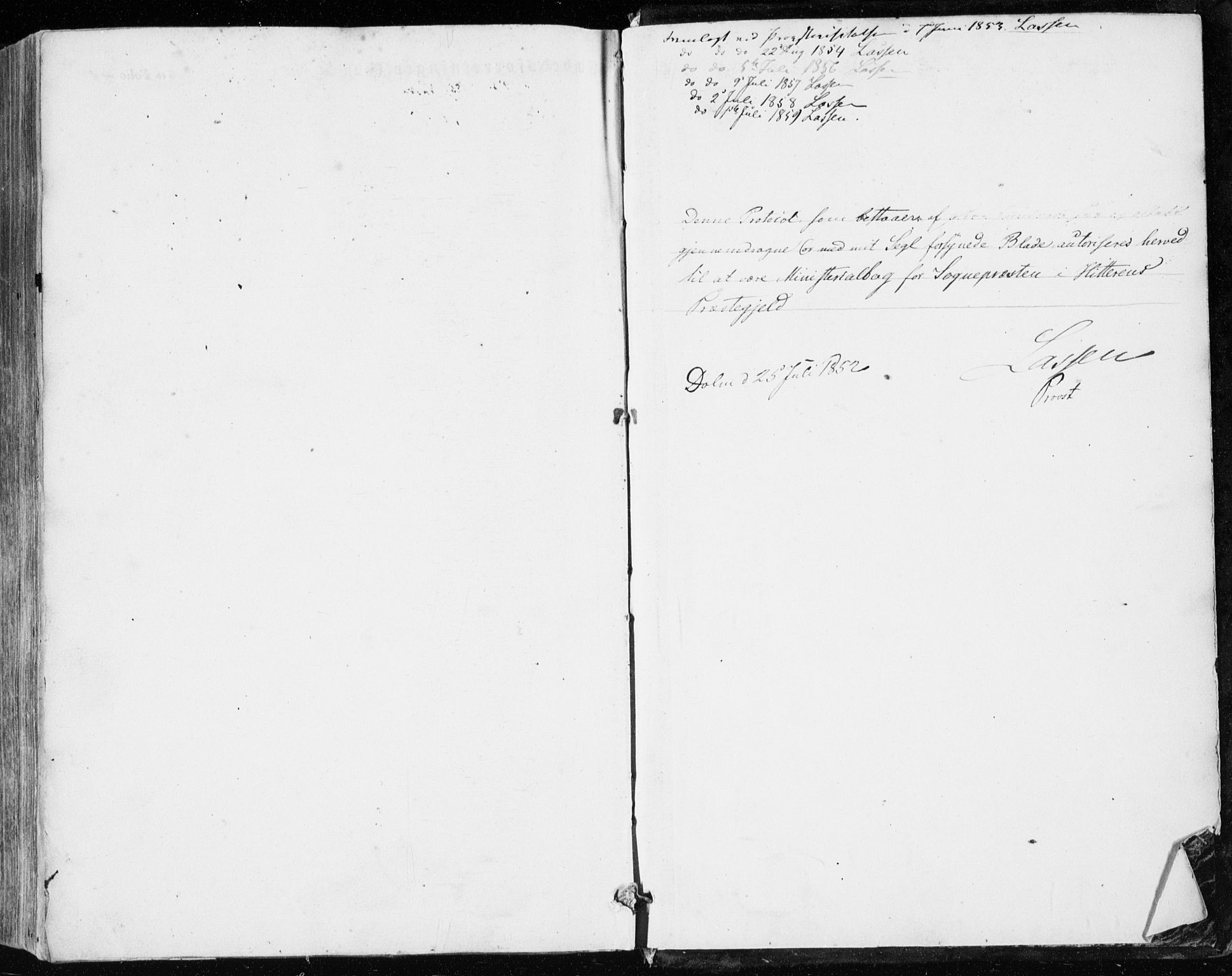 Ministerialprotokoller, klokkerbøker og fødselsregistre - Sør-Trøndelag, AV/SAT-A-1456/634/L0530: Ministerialbok nr. 634A06, 1852-1860