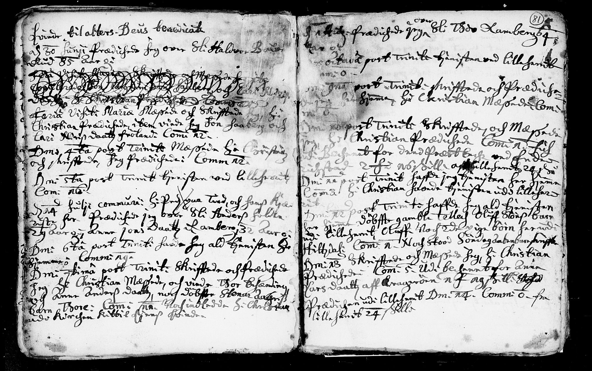 Heddal kirkebøker, SAKO/A-268/F/Fa/L0002: Ministerialbok nr. I 2, 1699-1722, s. 81