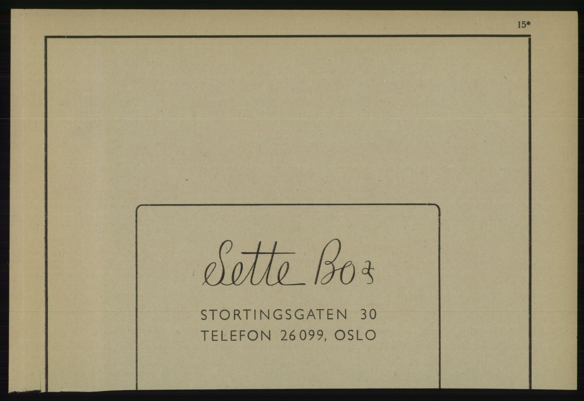 Kristiania/Oslo adressebok, PUBL/-, 1946, s. 15