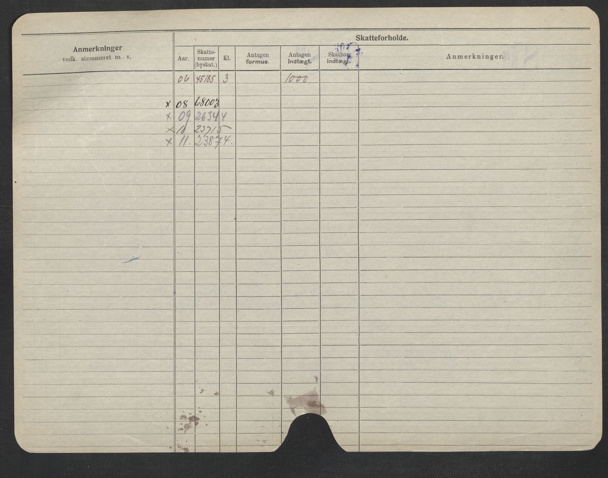 Oslo folkeregister, Registerkort, SAO/A-11715/F/Fa/Fac/L0007: Menn, 1906-1914, s. 977b