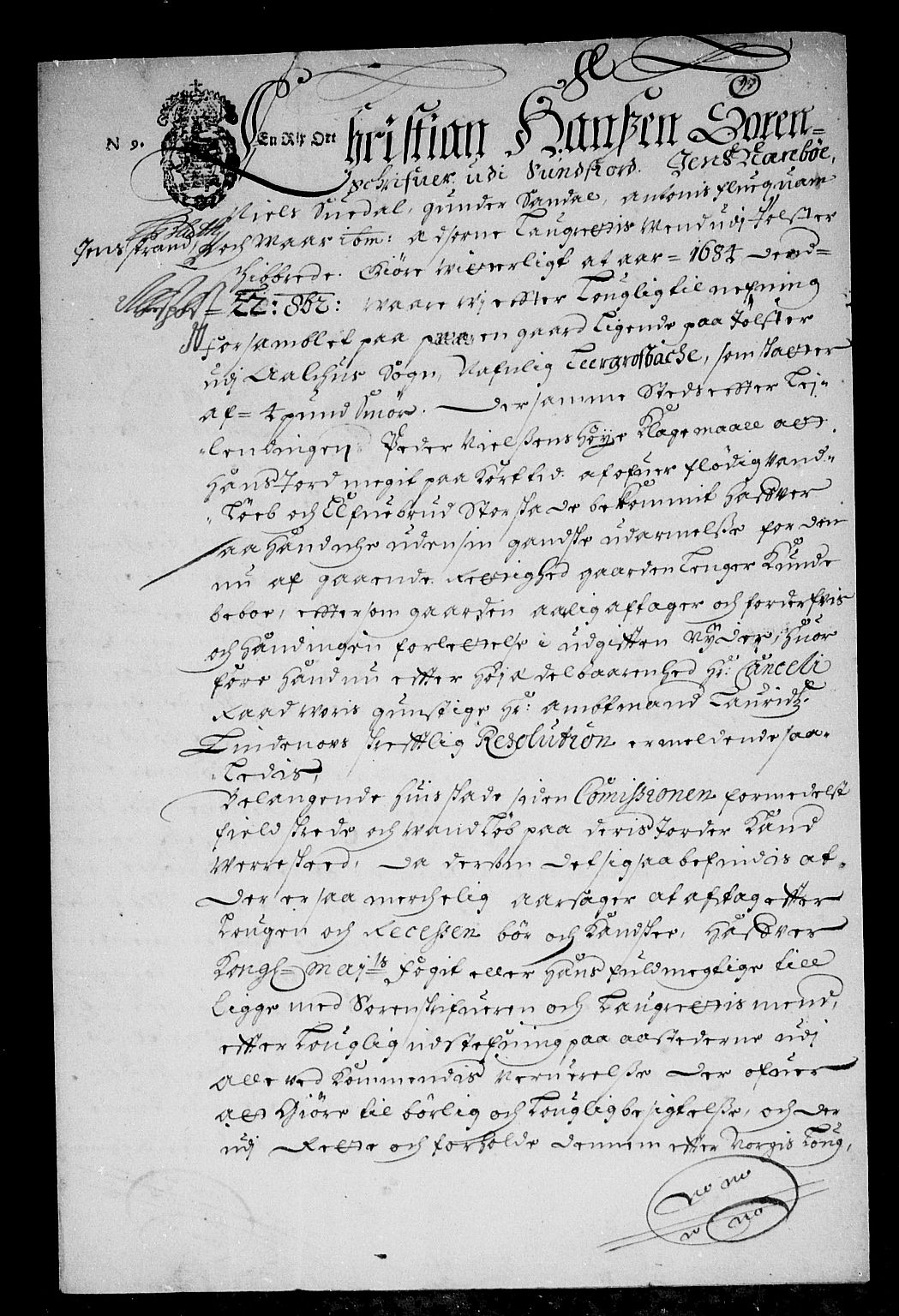 Rentekammeret inntil 1814, Reviderte regnskaper, Stiftamtstueregnskaper, Bergen stiftamt, RA/EA-6043/R/Rc/L0073: Bergen stiftamt, 1684