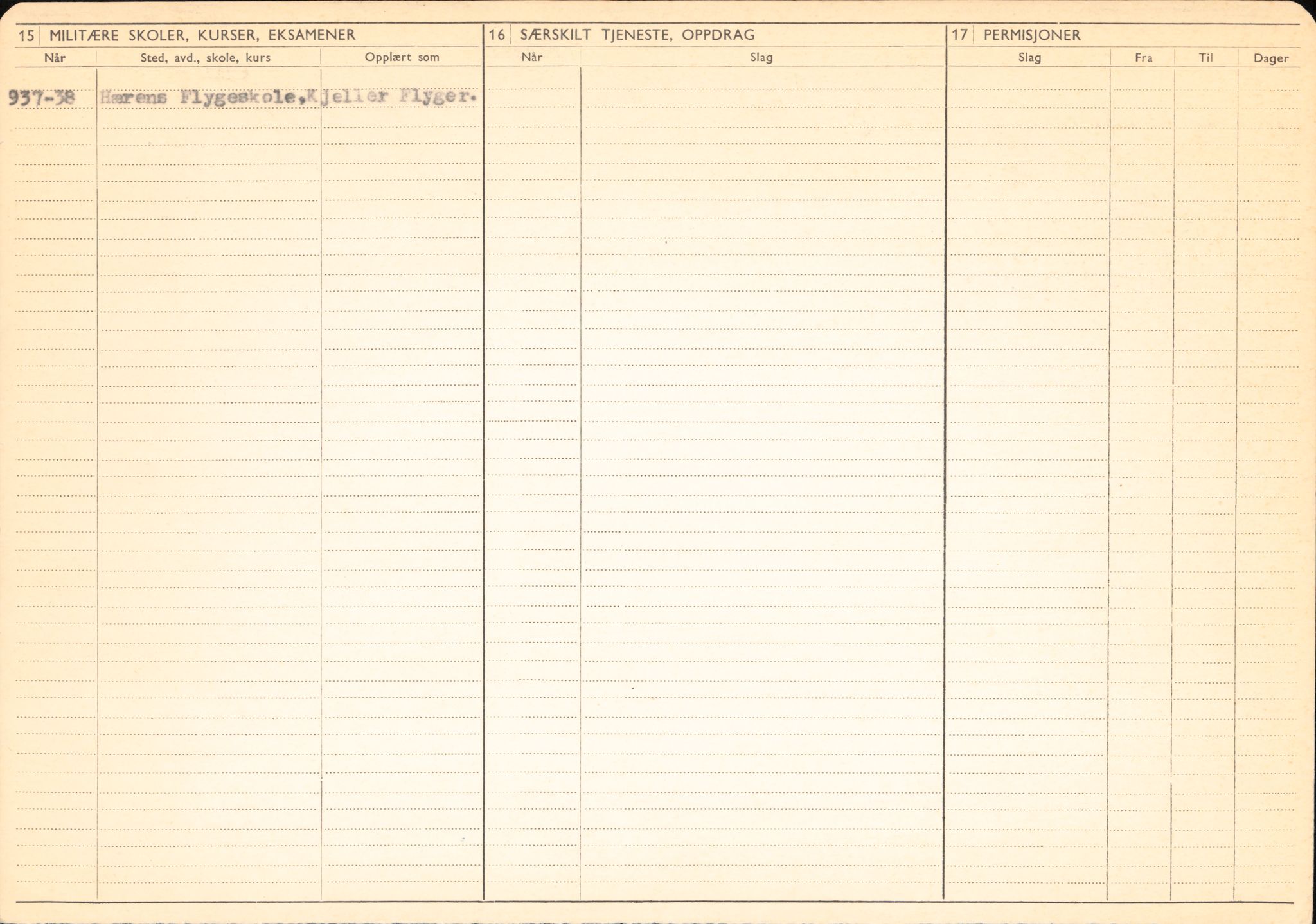 Forsvaret, Forsvarets overkommando/Luftforsvarsstaben, AV/RA-RAFA-4079/P/Pa/L0052: Personellpapirer, 1917, s. 363