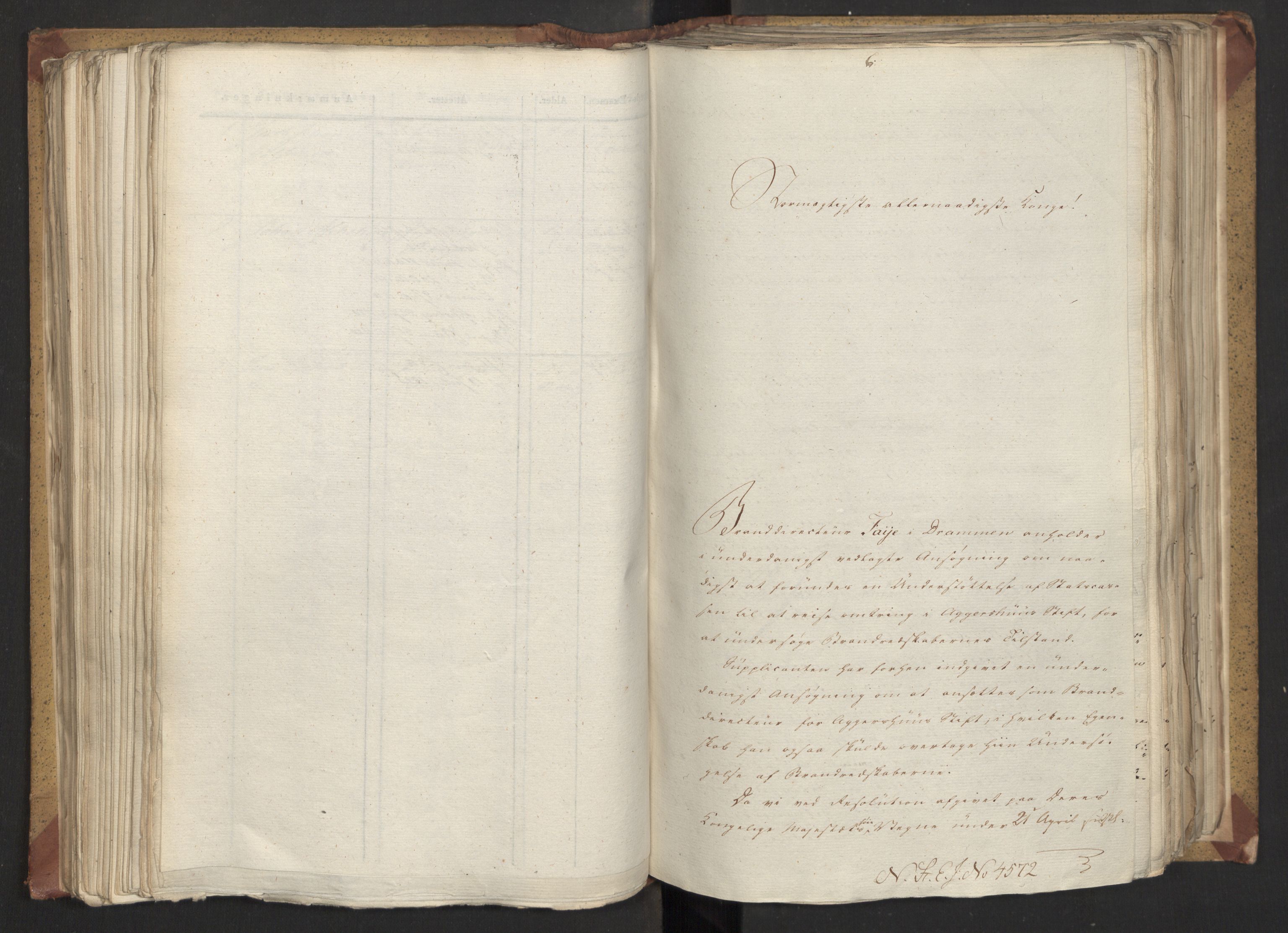 Statsrådsavdelingen i Stockholm, AV/RA-S-1003/D/Da/L0023: Regjeringsinnstillinger nr. 4566-4662, 1820, s. 180