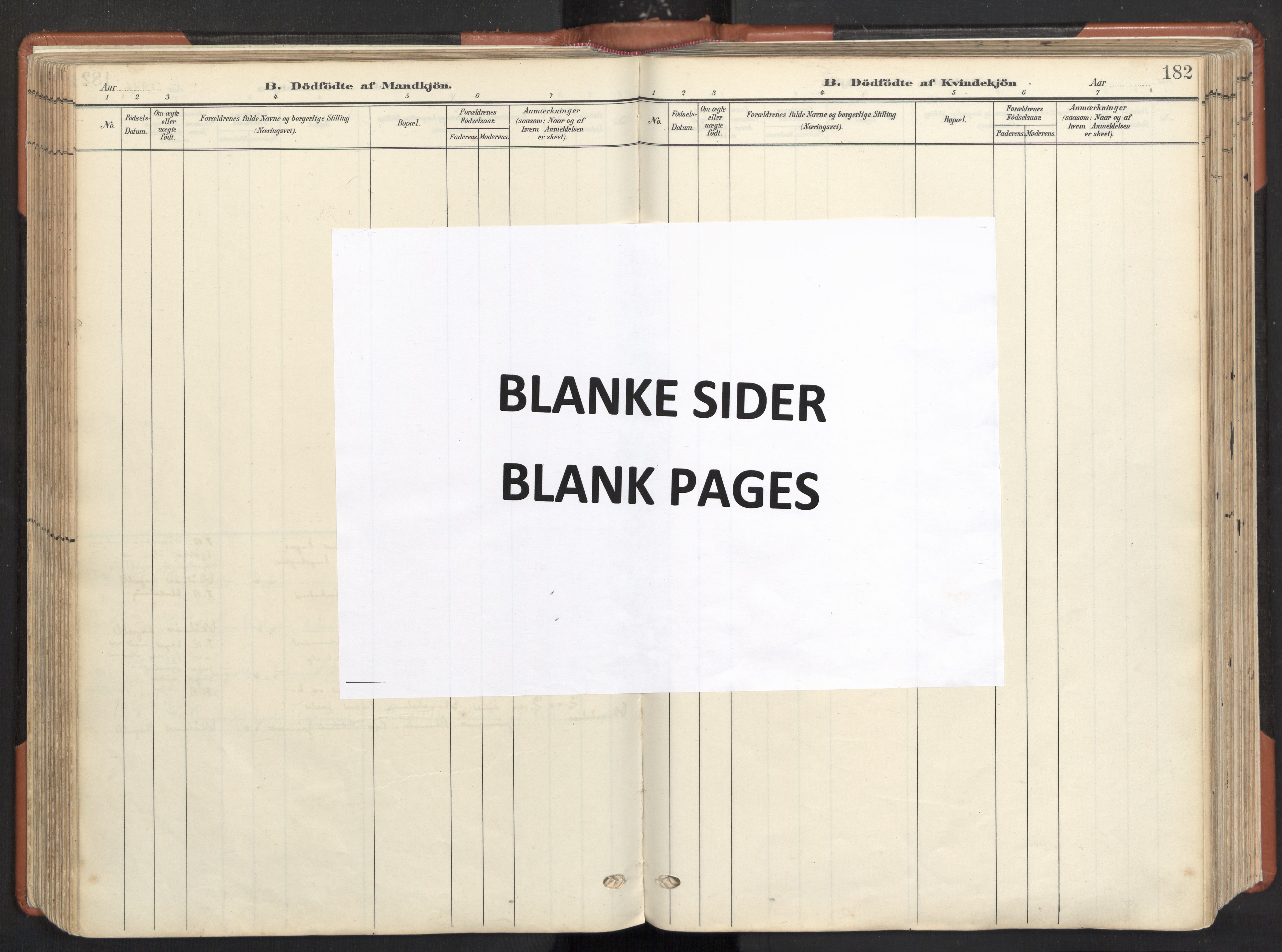 Ministerialprotokoller, klokkerbøker og fødselsregistre - Nordland, AV/SAT-A-1459/817/L0265: Ministerialbok nr. 817A05, 1908-1944, s. 182