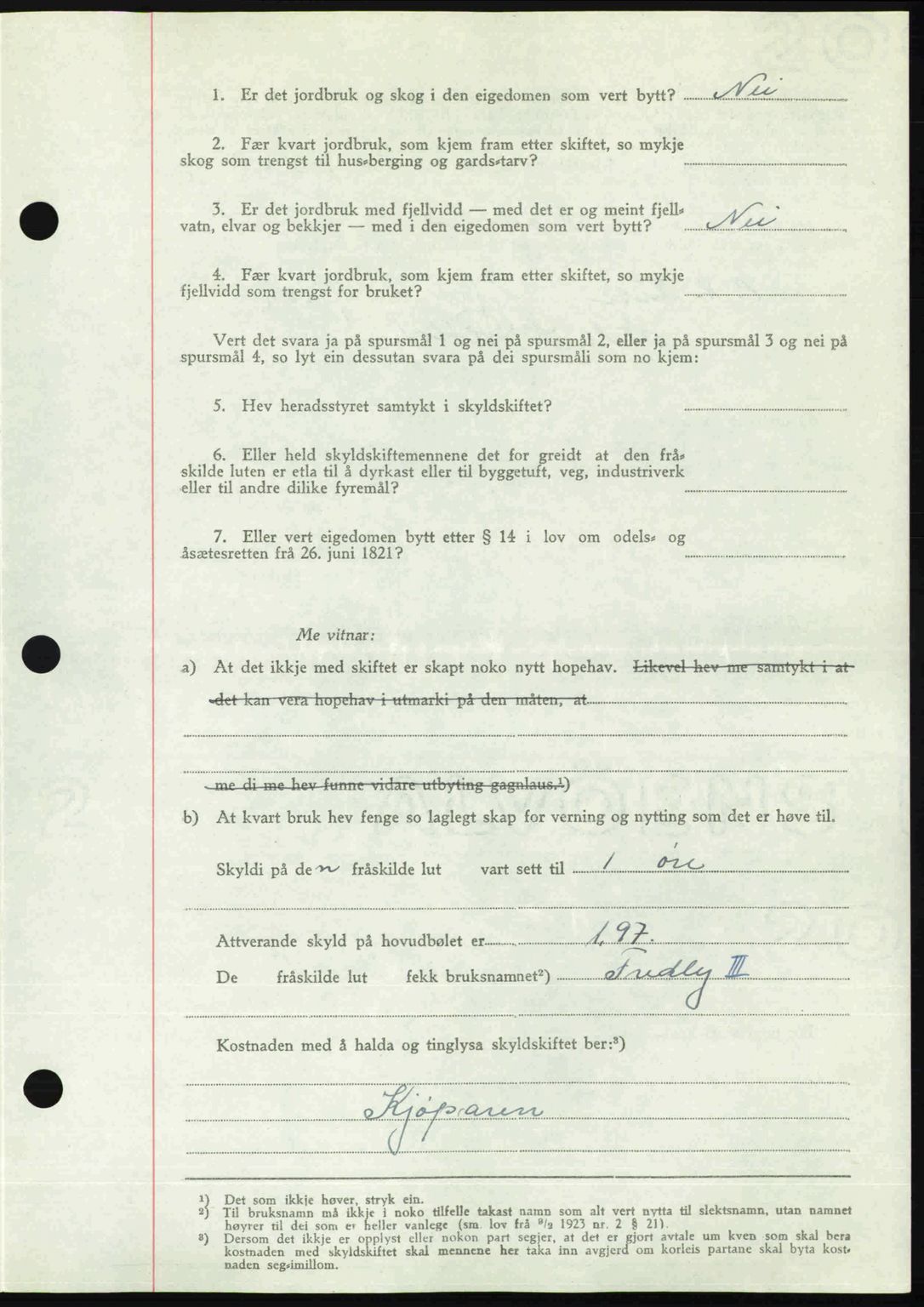 Romsdal sorenskriveri, AV/SAT-A-4149/1/2/2C: Pantebok nr. A27, 1948-1948, Dagboknr: 2247/1948