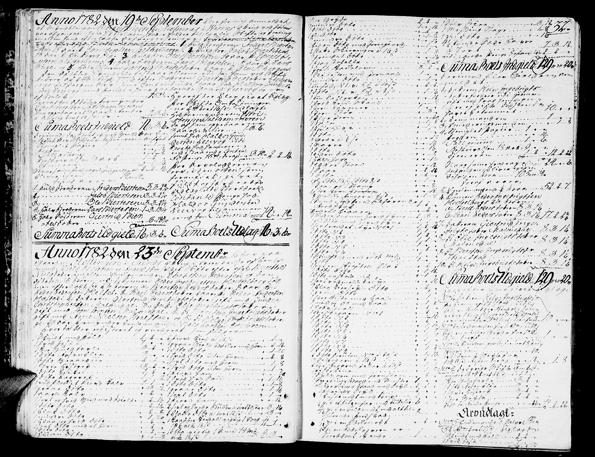 Romsdal sorenskriveri, SAT/A-4149/1/3/3A/L0011: Skifteprotokoll, 1782-1789, s. 31b-32a