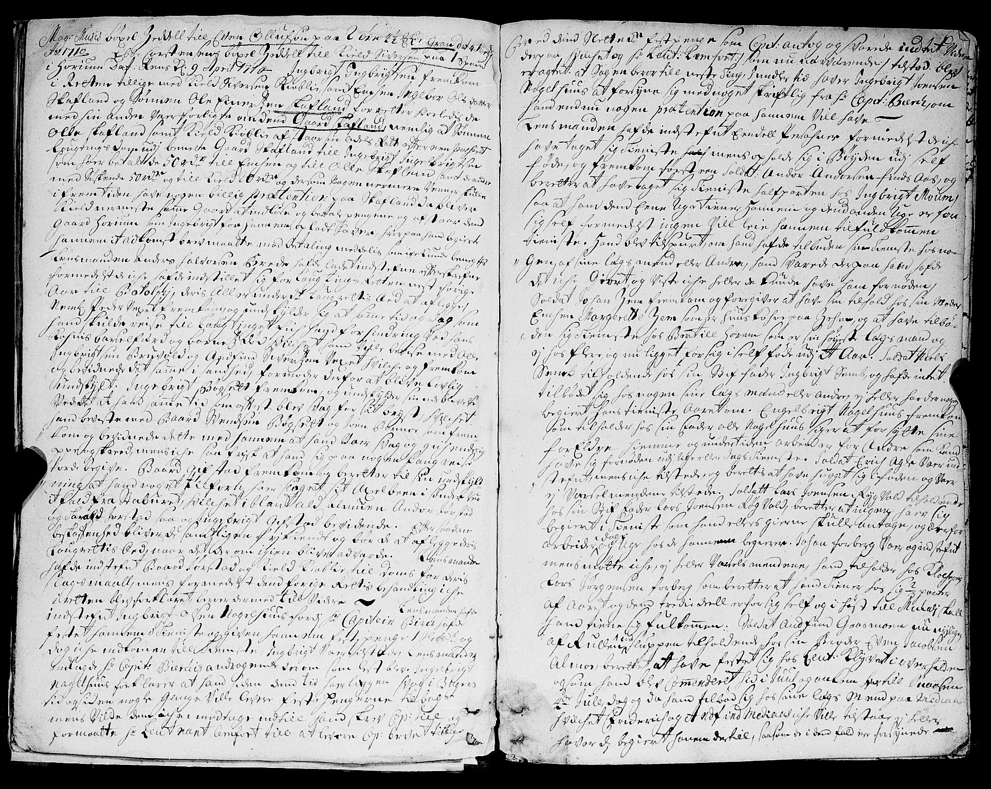 Inderøy sorenskriveri, AV/SAT-A-4147/1/1/1A/L0007: Tingbok, 1710-1720, s. 6