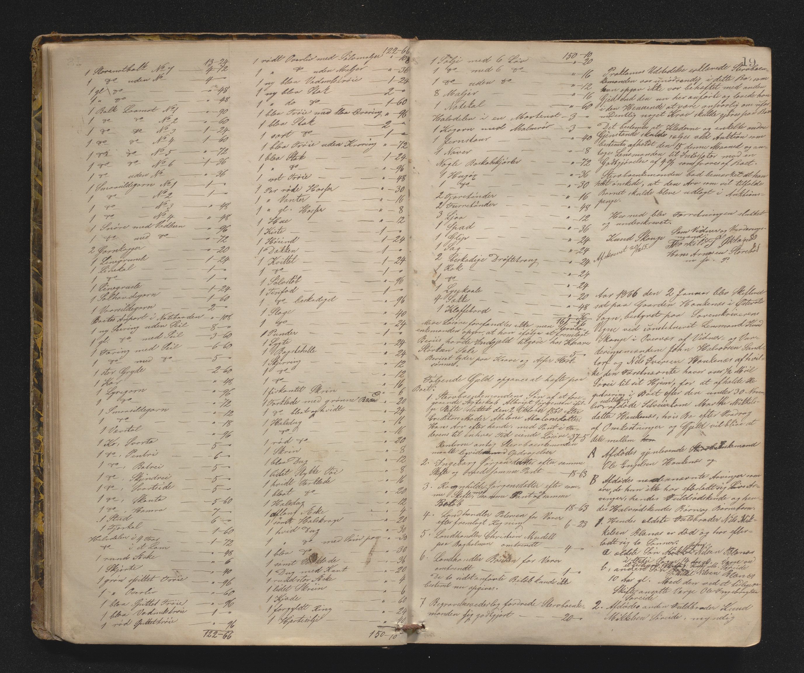 Lensmannen i Sund og Austevoll, AV/SAB-A-35201/0006/L0010: Registreringsprotokoll, 1863-1877, s. 18b-19a
