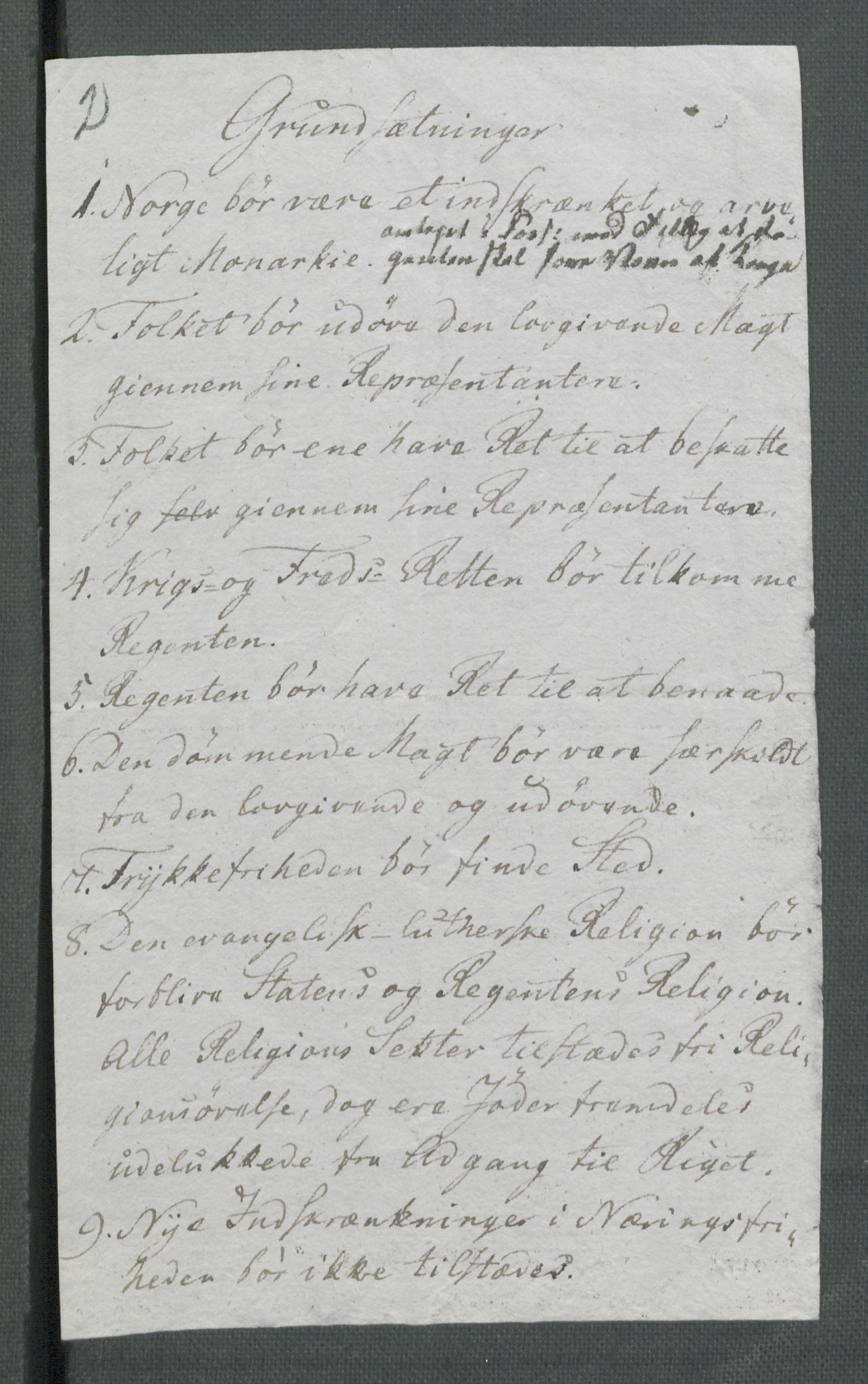 Forskjellige samlinger, Historisk-kronologisk samling, RA/EA-4029/G/Ga/L0009A: Historisk-kronologisk samling. Dokumenter fra januar og ut september 1814. , 1814, s. 191